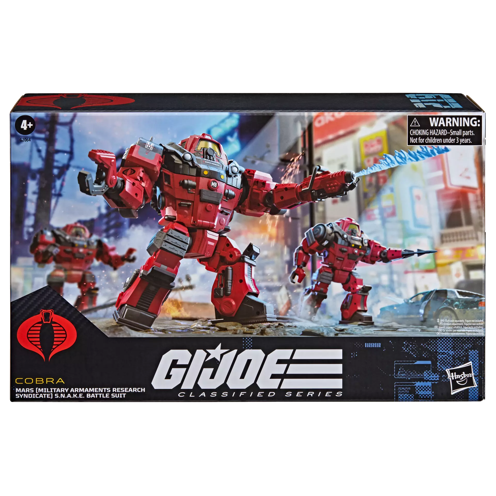 PRE-ORDER G.I. Joe Classified Series MARS S.N.A.K.E Battle Suit