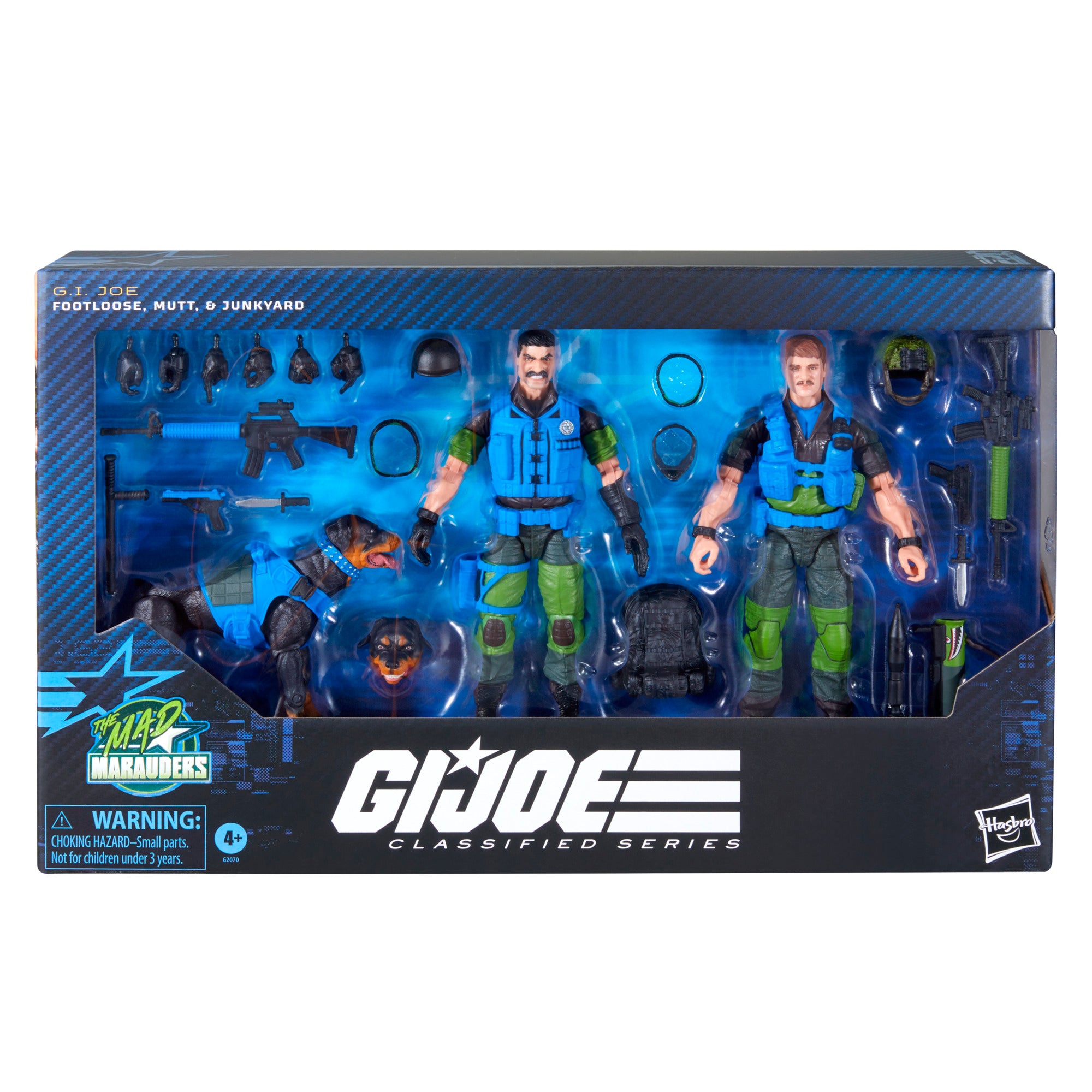 PRE-ORDER G.I. Joe Classified Series The Mad Marauders Footloose, Mutt & Junkyard