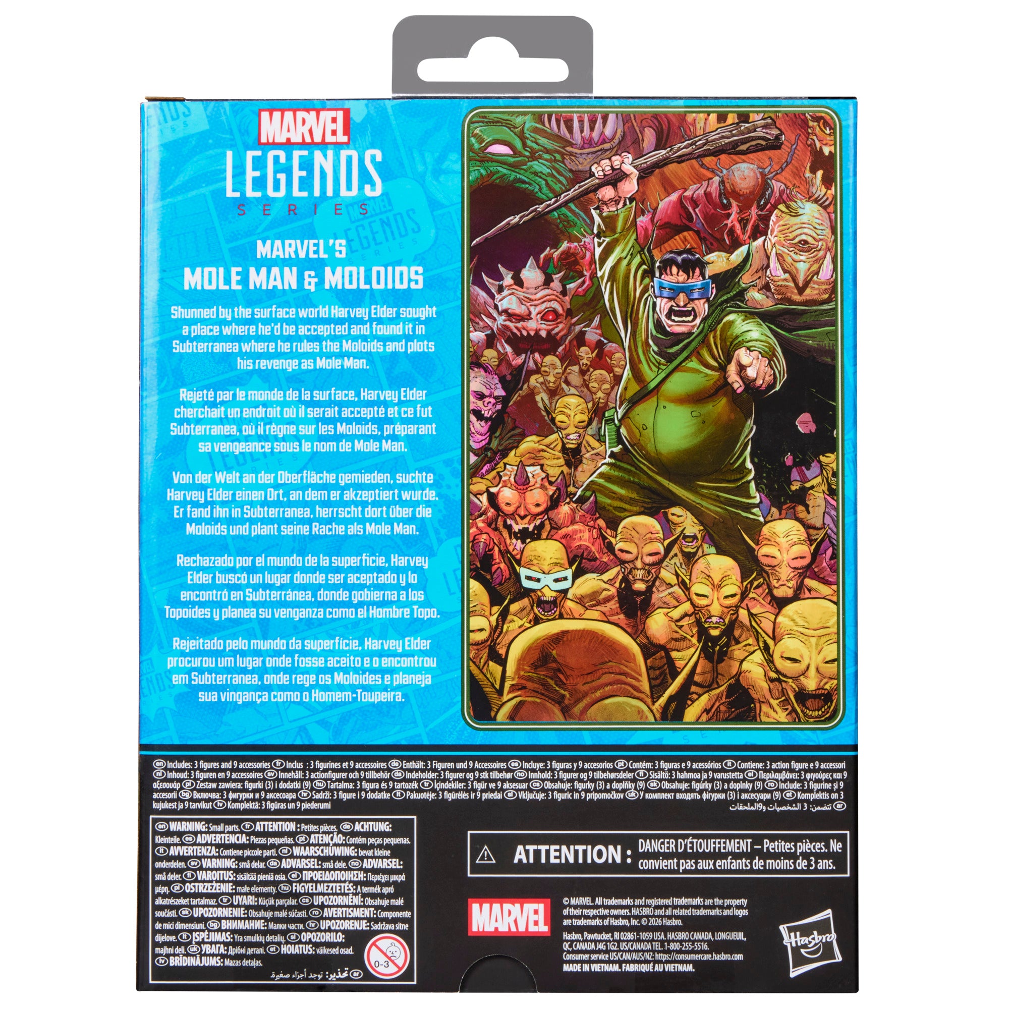 PRE-ORDER Marvel Legends (Fantastic Four) Mole Man & Moloids