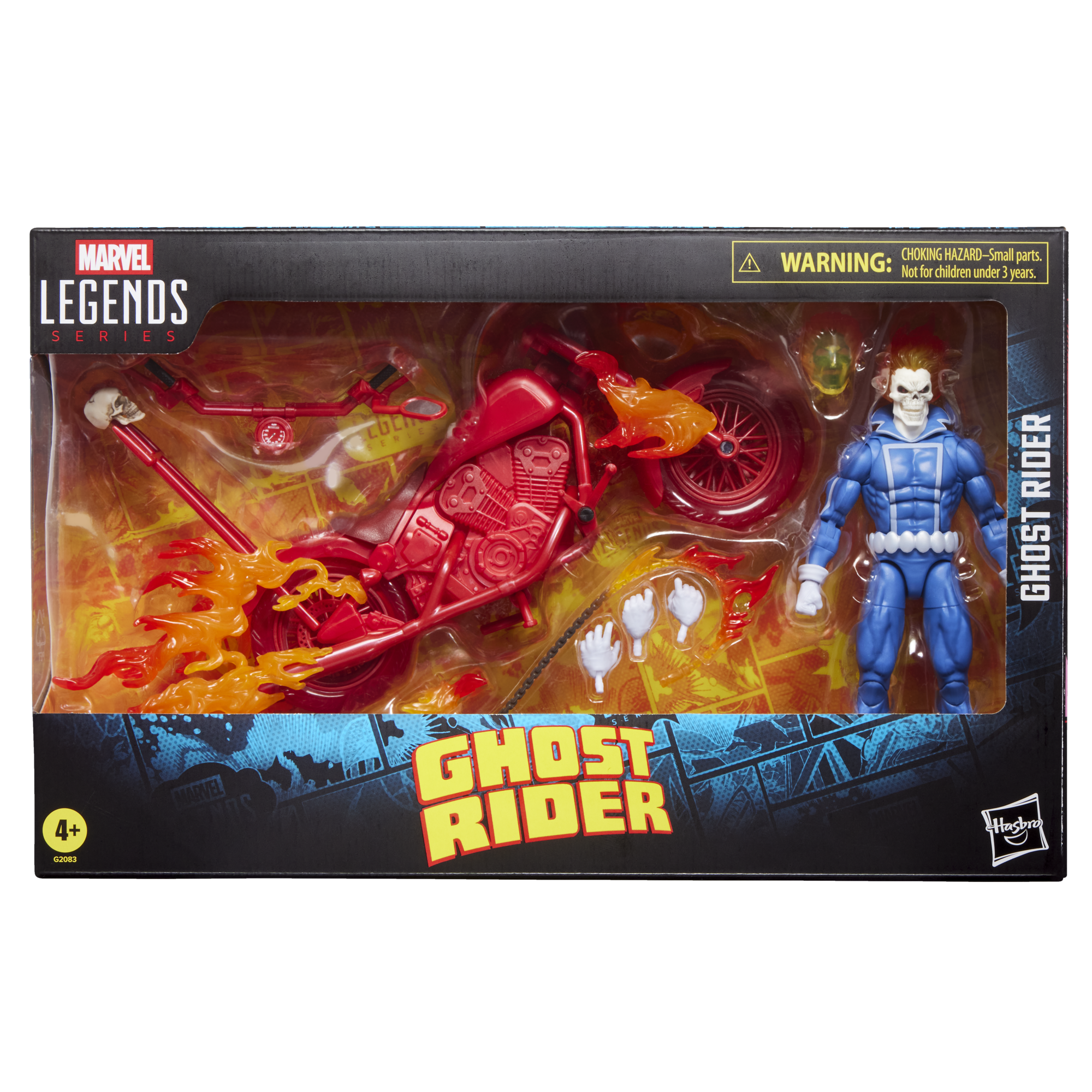 PRE-ORDER Marvel Legends Deluxe Ghost Rider & Flaming Motorcycle