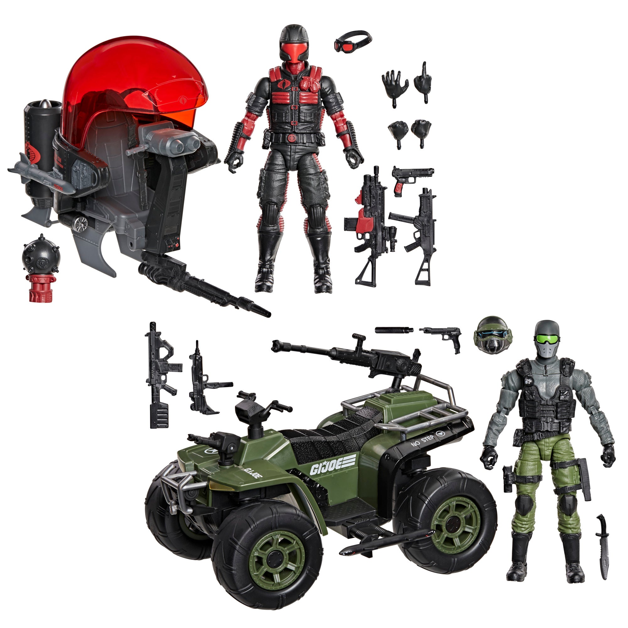 PRE-ORDER G.I. Joe Classified Series G.I. Joe VS Cobra Commander Pack (ATV & Trubble Bubble)