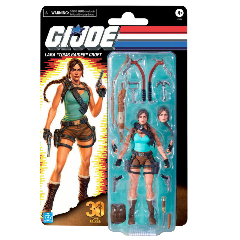 PRE-ORDER G.I. Joe Classified Series Retro Tomb Raider Lara Croft