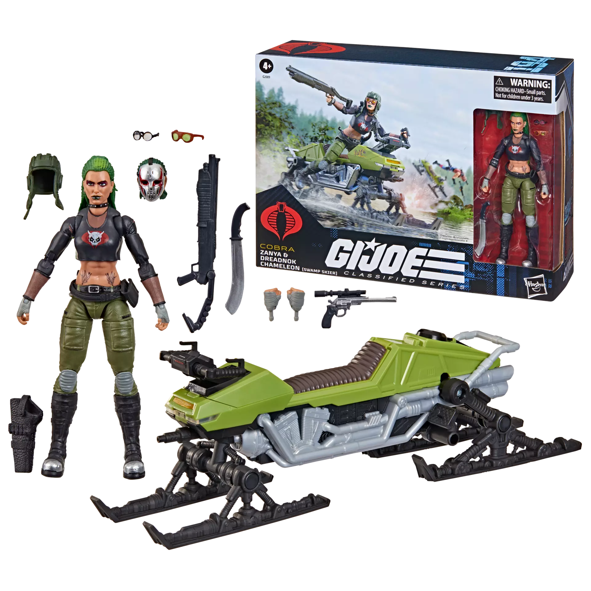 G.I. Joe Classified Series Zanya & Dreadnok Chameleon