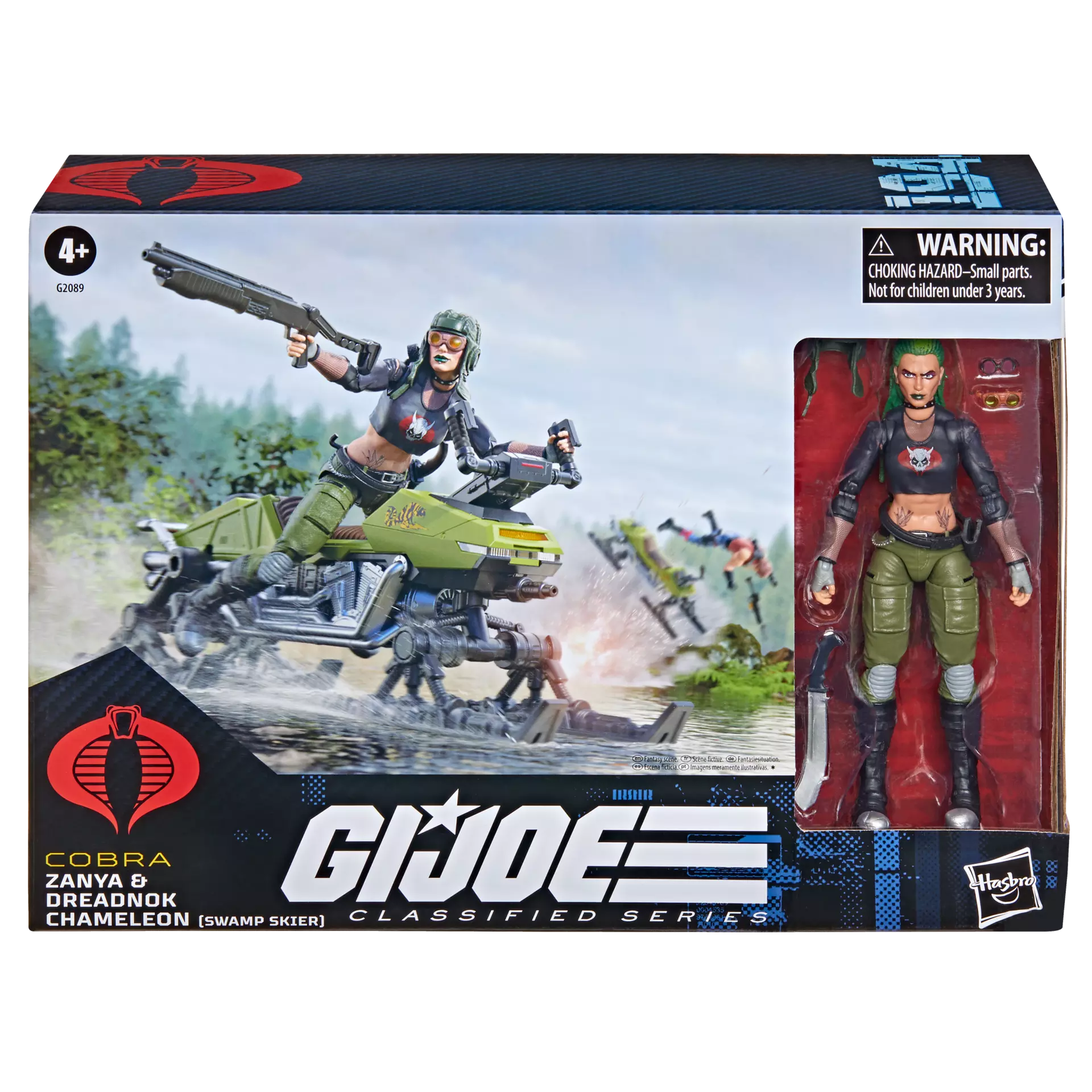 G.I. Joe Classified Series Zanya & Dreadnok Chameleon