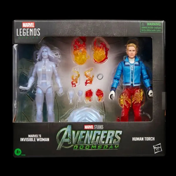 Marvel Legends Doomsday Invisible Woman & The Thing IMPORT STOCK