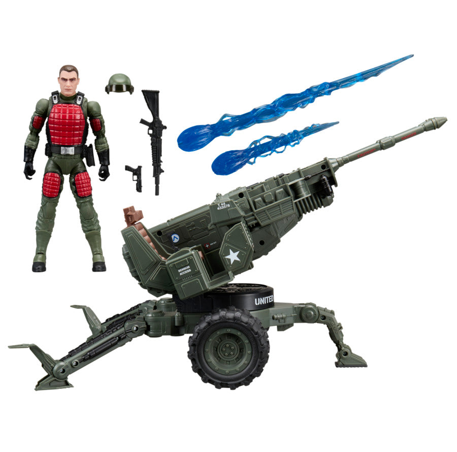 G.I. Joe Classified Series James "Grand Slam" Barney & H.A.L (Heavy Artillary Laser) ARRIVING SOON