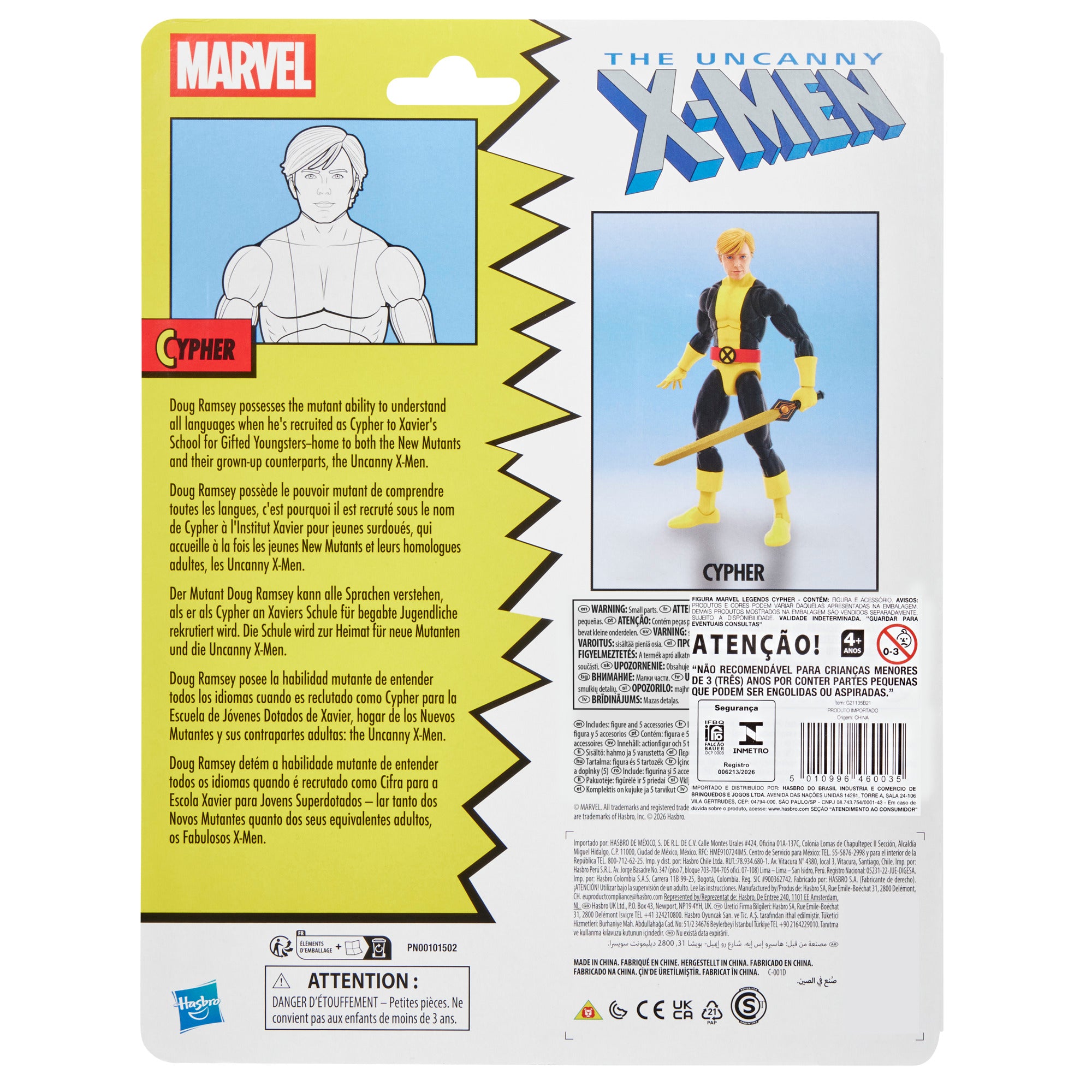 PRE-ORDER Marvel Legends Retro Uncanny X-Men Cypher