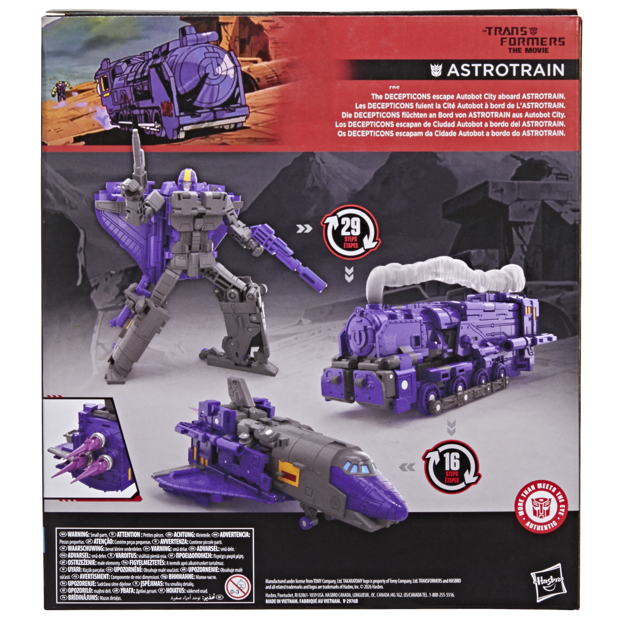 PRE-ORDER Transformers Studio Series (86 Movie) Leader Astrotrain