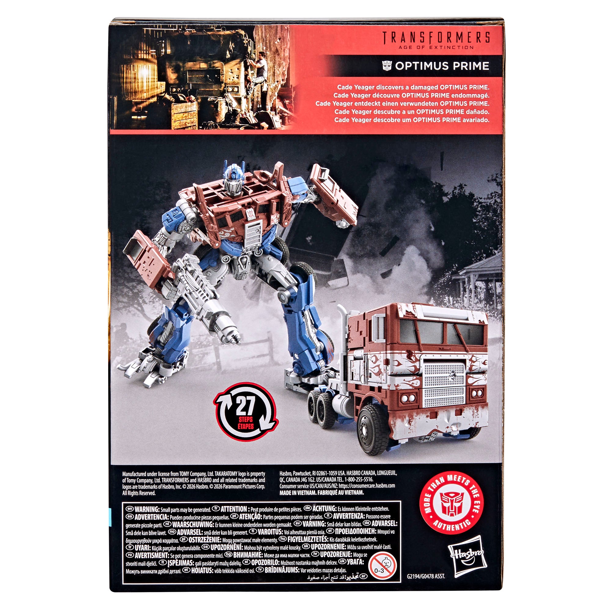 PRE-ORDER Transformers Studio Series (Age of Extinction) Voyager Optimus Prime (Evasion Mode)