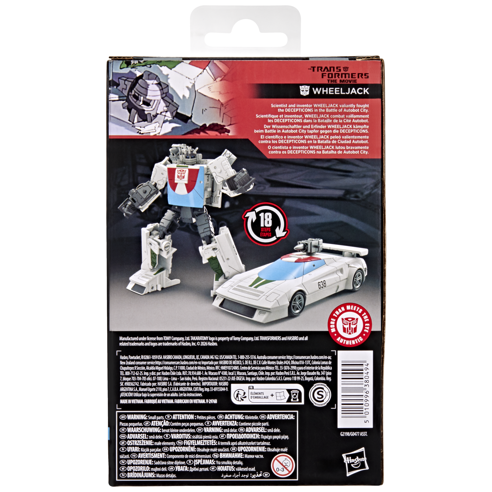 PRE-ORDER Transformers Studio Series (86 Movie) Deluxe Wheeljack