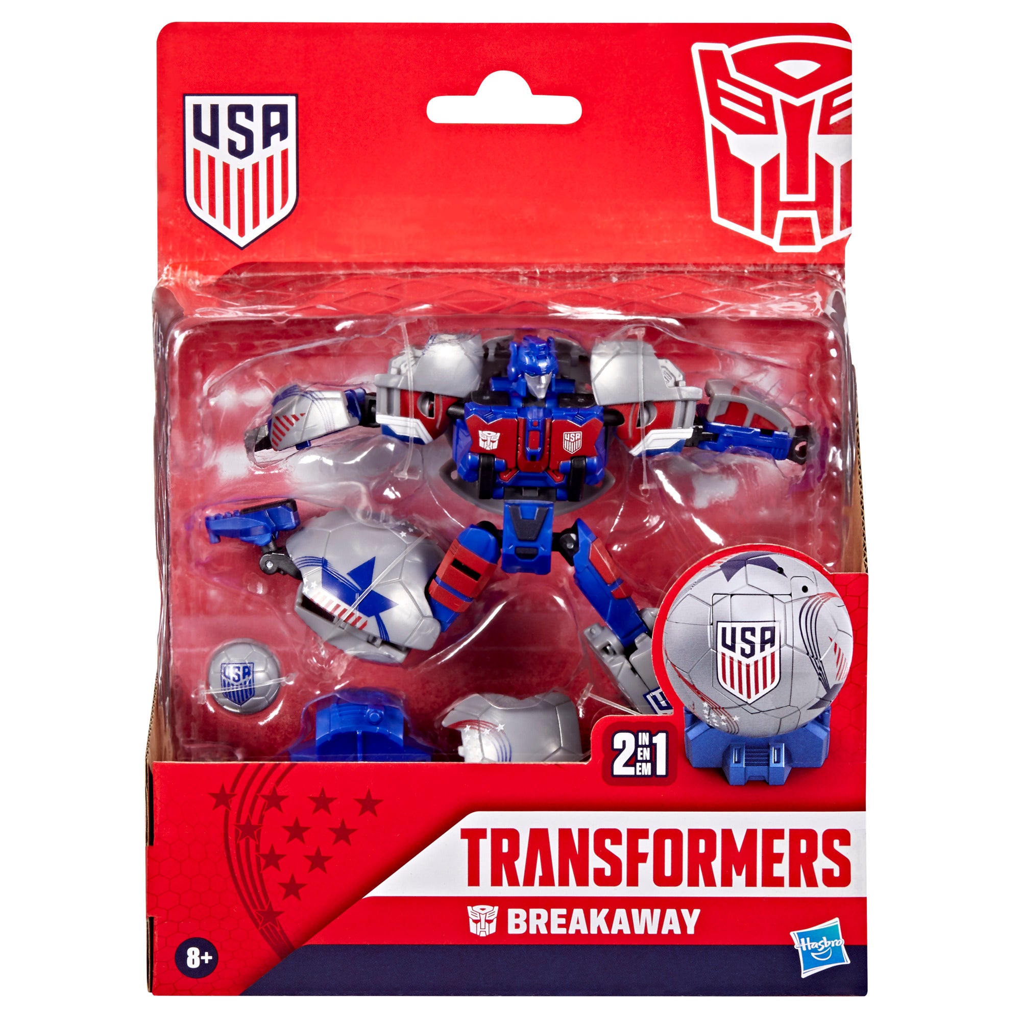 PRE-ORDER Transformers X U.S.A. Soccer Team Breakaway