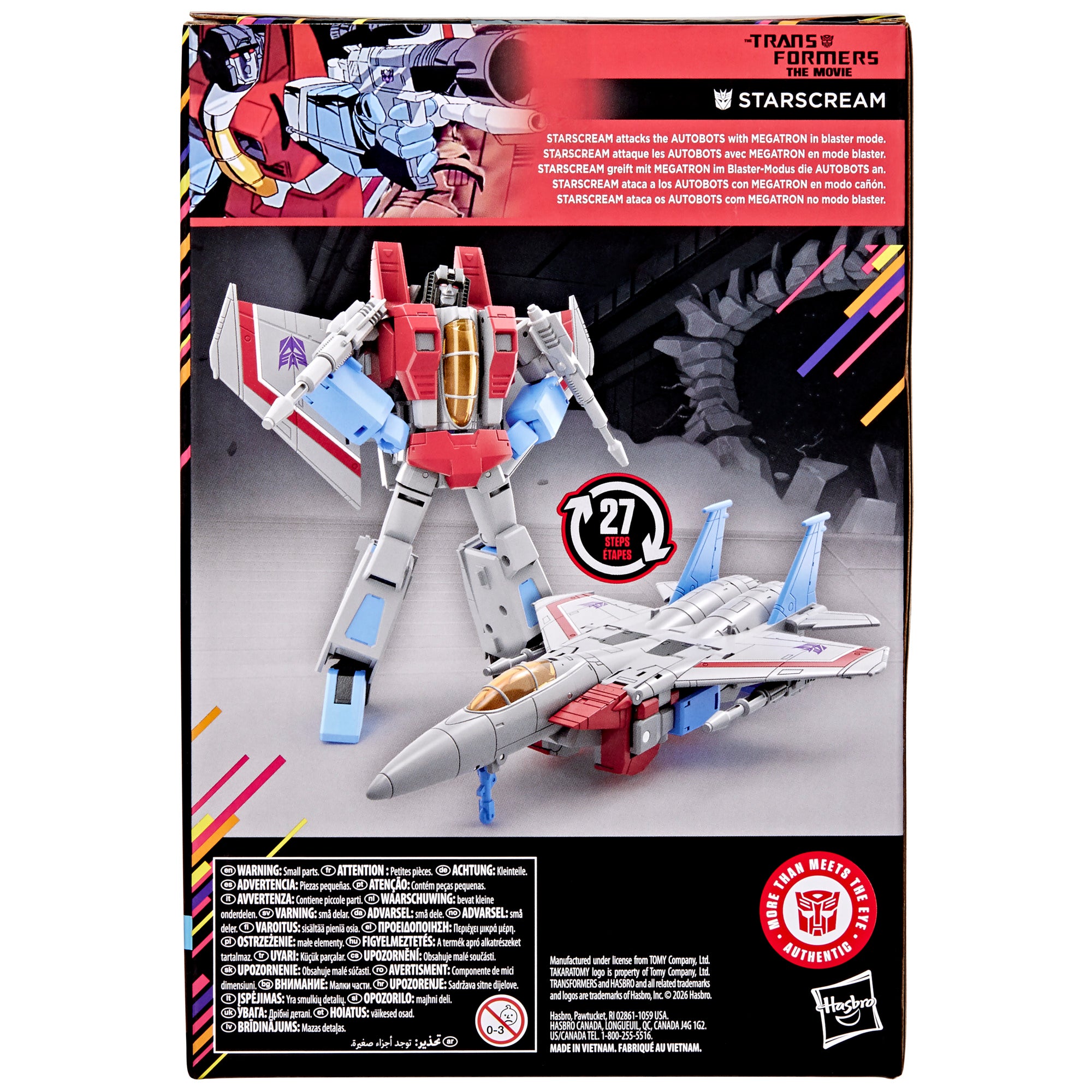 PRE-ORDER Transformers Studio Series (86 Movie) Voyager Starscream