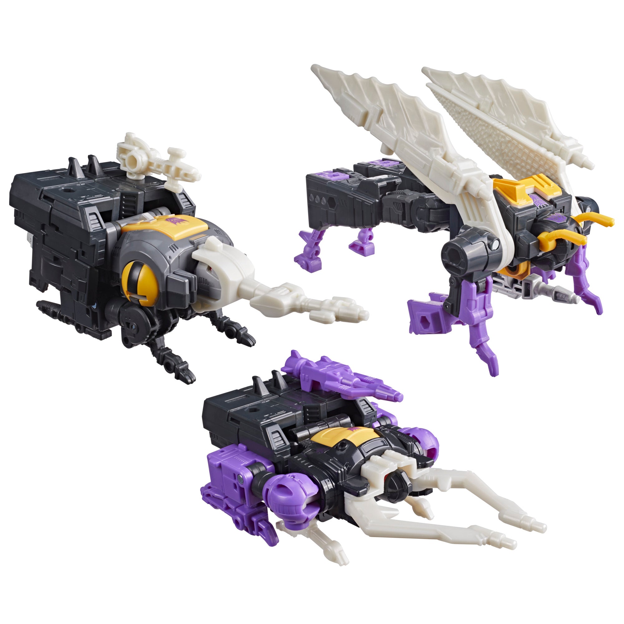 PRE-ORDER Transformers Studio Series (86 Movie) Insecticon 3 Pack - Bombshell, Kickback & Shrapnel