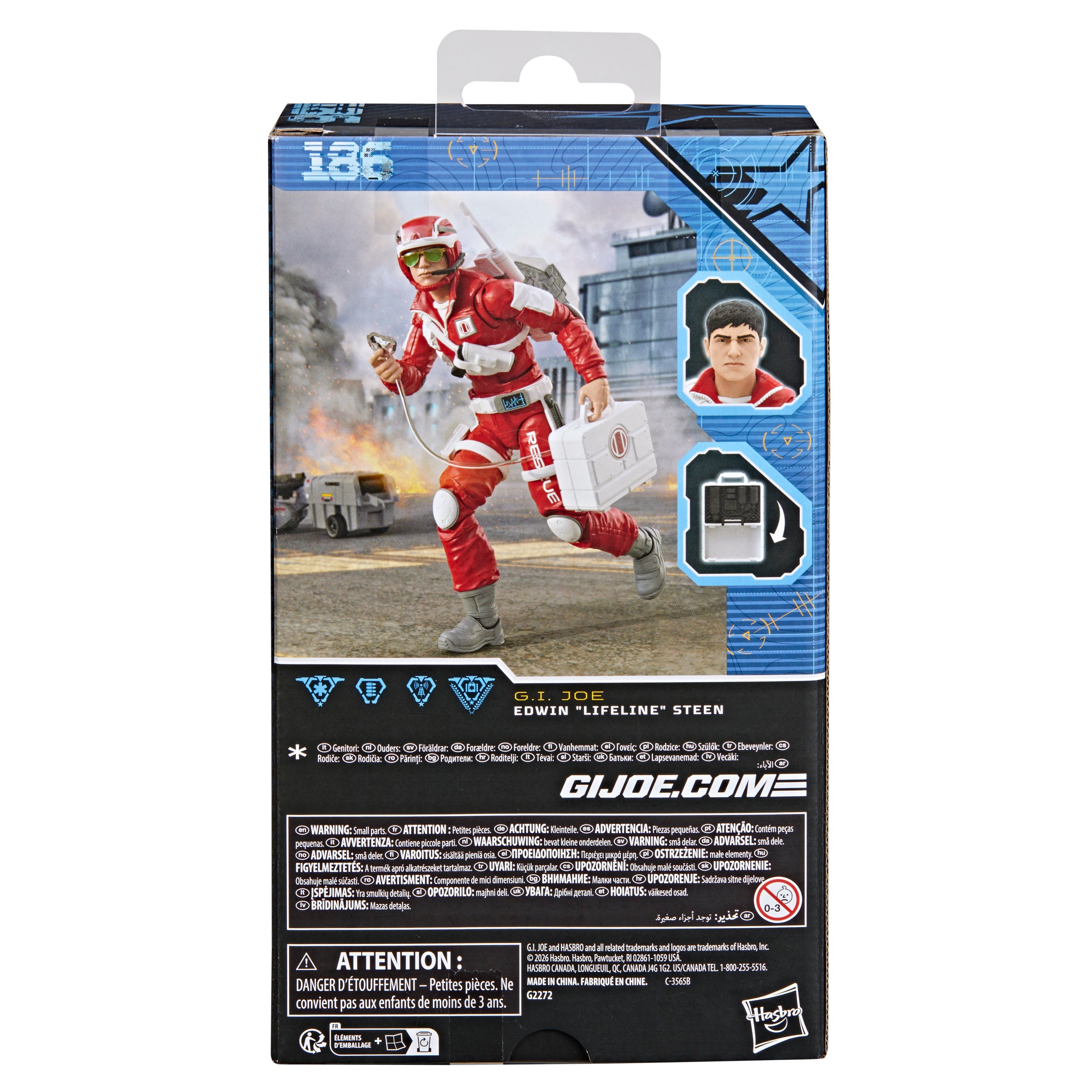 PRE-ORDER G.I. Joe Classified Series Edwin "Lifeline" Steen