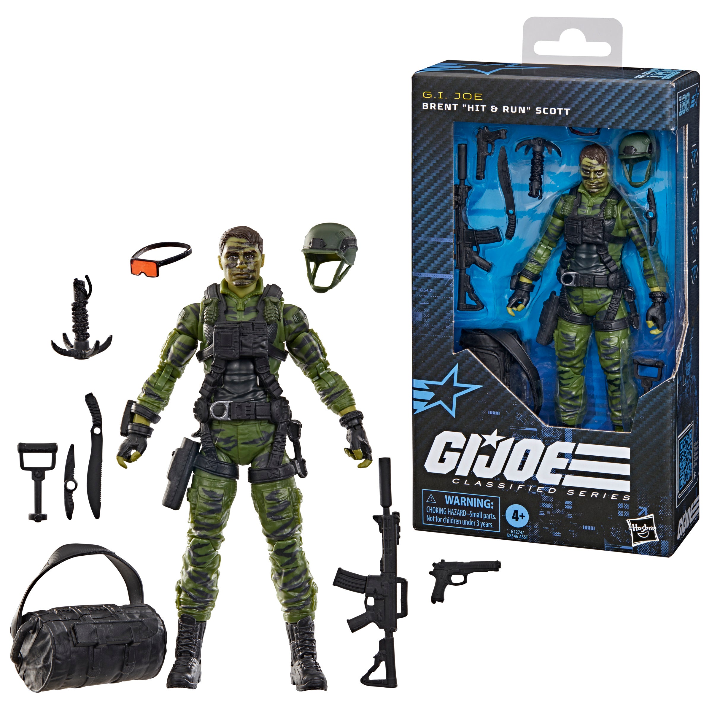 PRE-ORDER G.I. Joe Classified Series Brent "Hit & Run" Scott