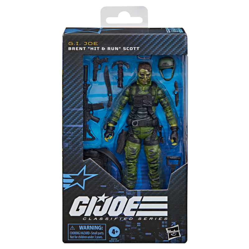 PRE-ORDER G.I. Joe Classified Series Brent "Hit & Run" Scott