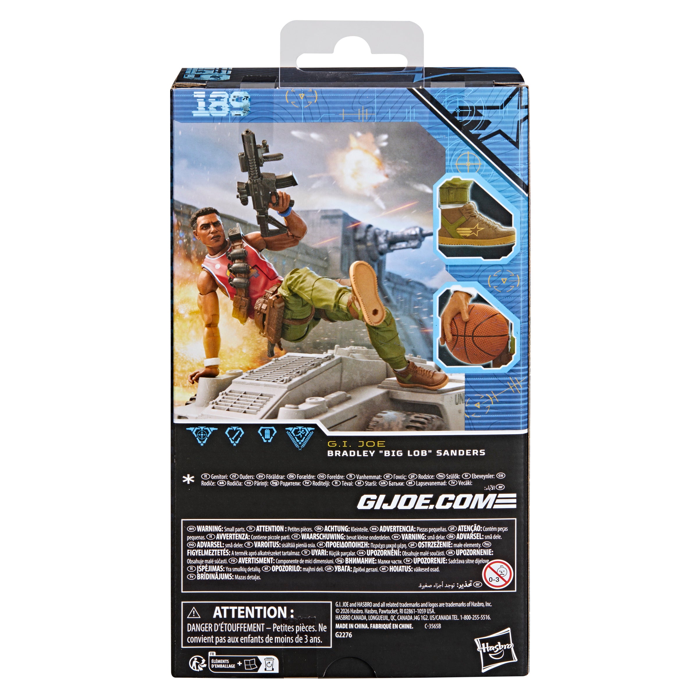 PRE-ORDER G.I. Joe Classified Series Bradley "Big Lob" Sanders