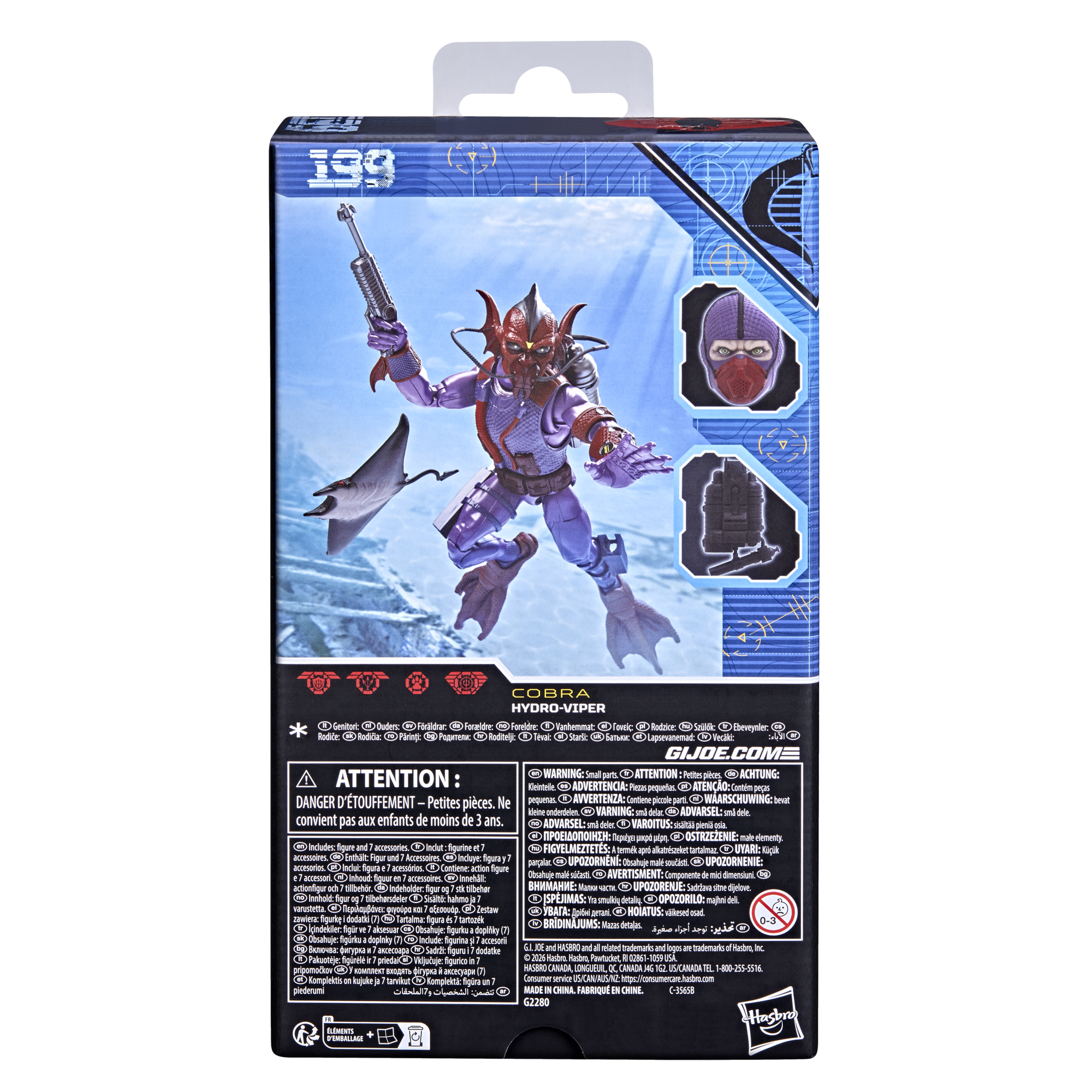 PRE-ORDER G.I. Joe Classified Series Hydro Viper