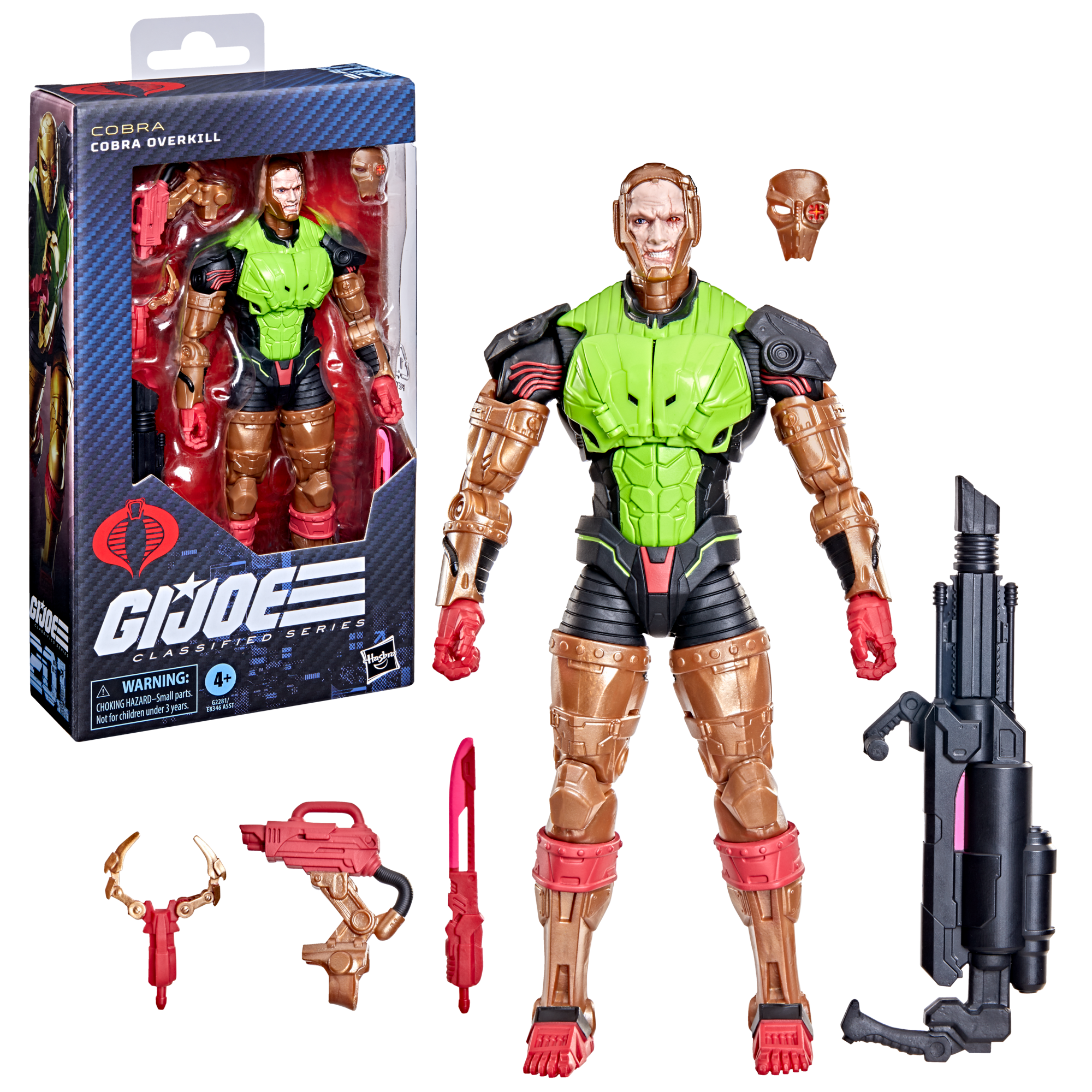 PRE-ORDER G.I. Joe Classified Series Cobra Overkill