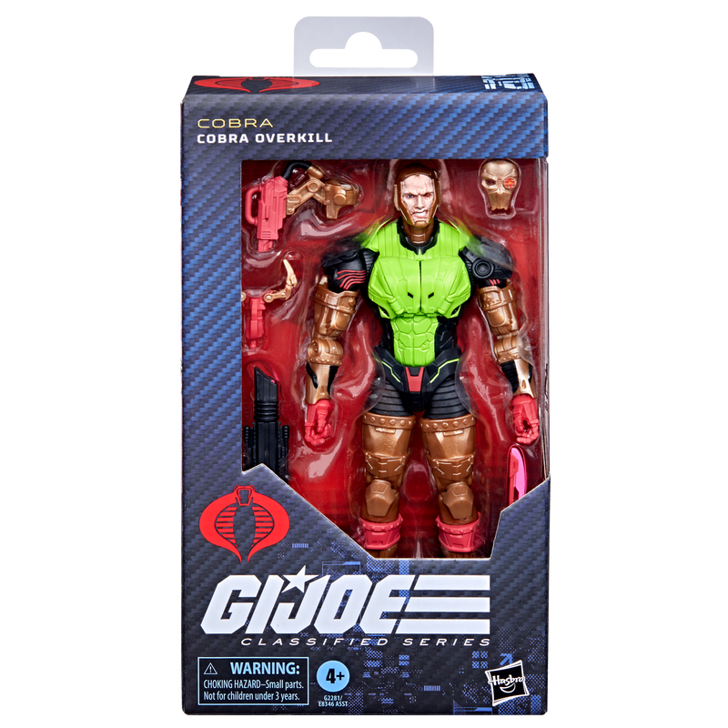 PRE-ORDER G.I. Joe Classified Series Cobra Overkill