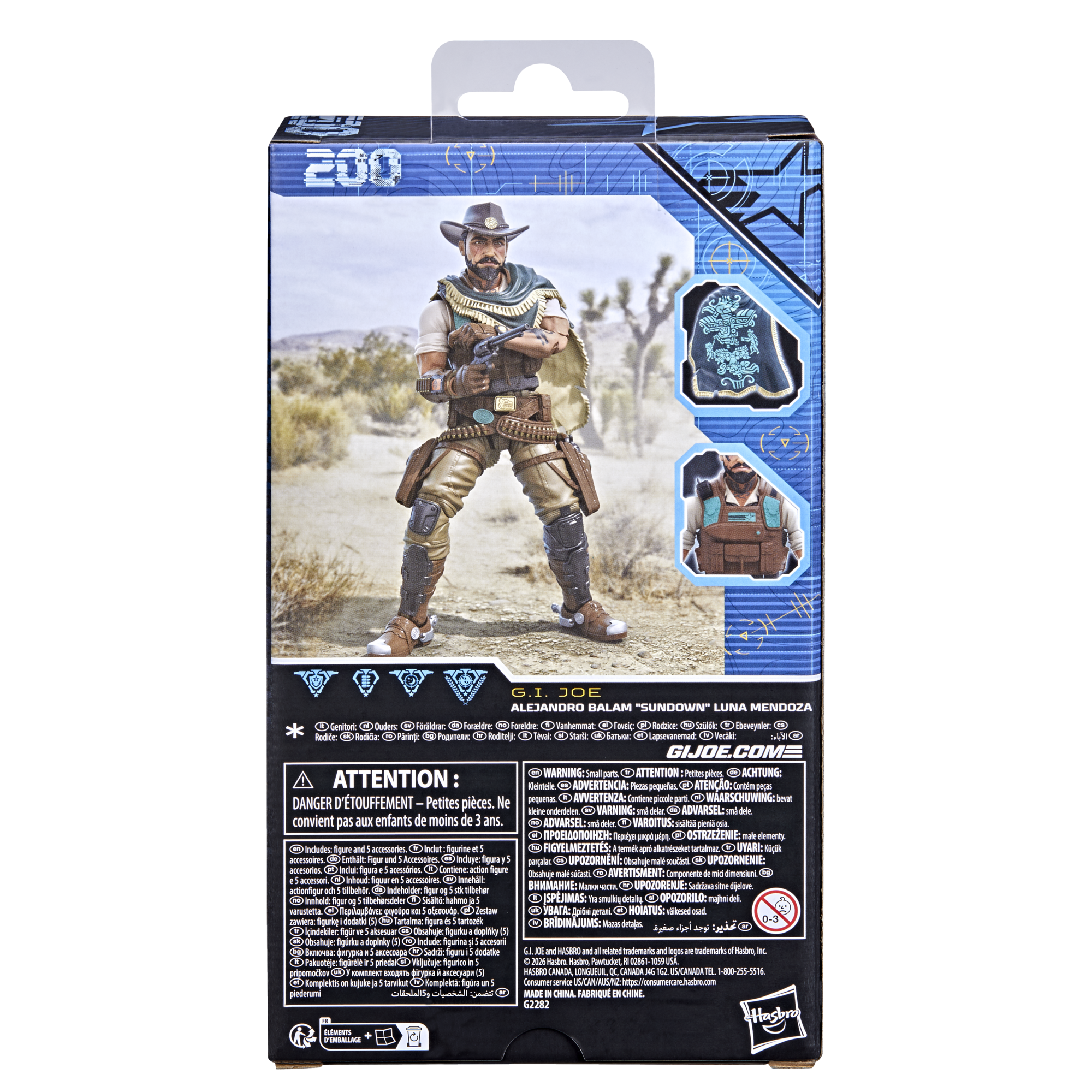 PRE-ORDER G.I. Joe Classified Series Alejandro Balam "Sundown" Luna Mendoza