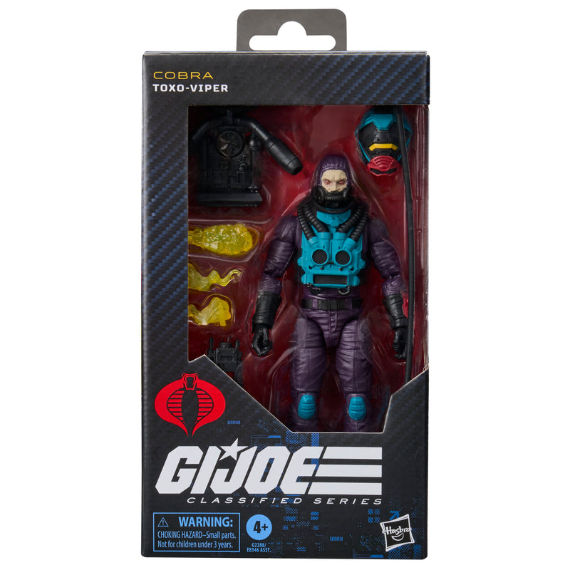 PRE-ORDER G.I. Joe Classified Series Toxo-Viper
