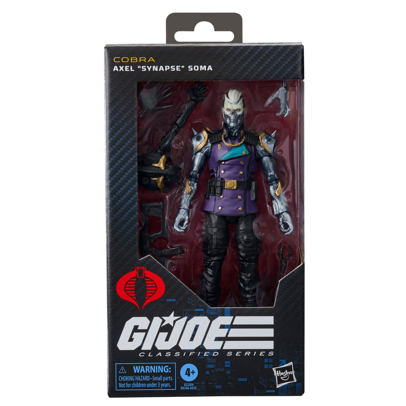 PRE-ORDER G.I. Joe Classified Series Axel "Synapse" Soma