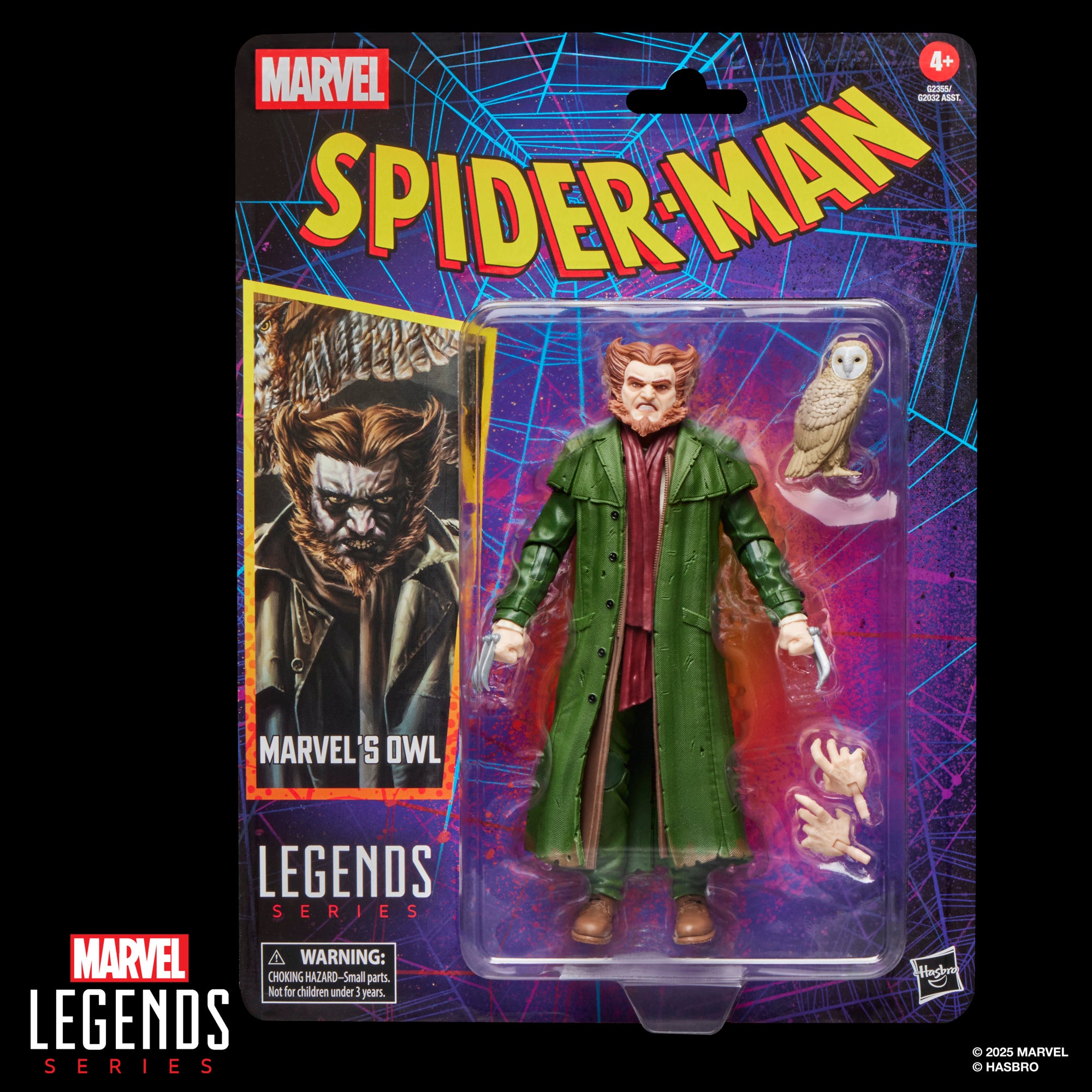 PRE-ORDER Marvel Legends Spider-Man Retro Owl