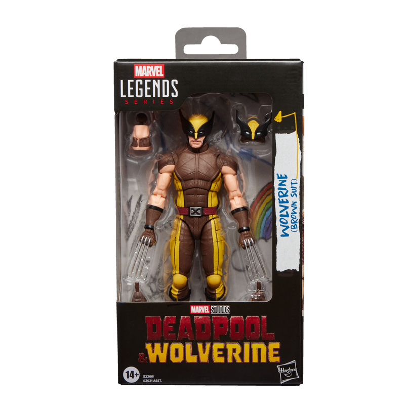 PRE-ORDER Marvel Legends (Deadpool & Wolverine) Wolverine (Brown Suit)