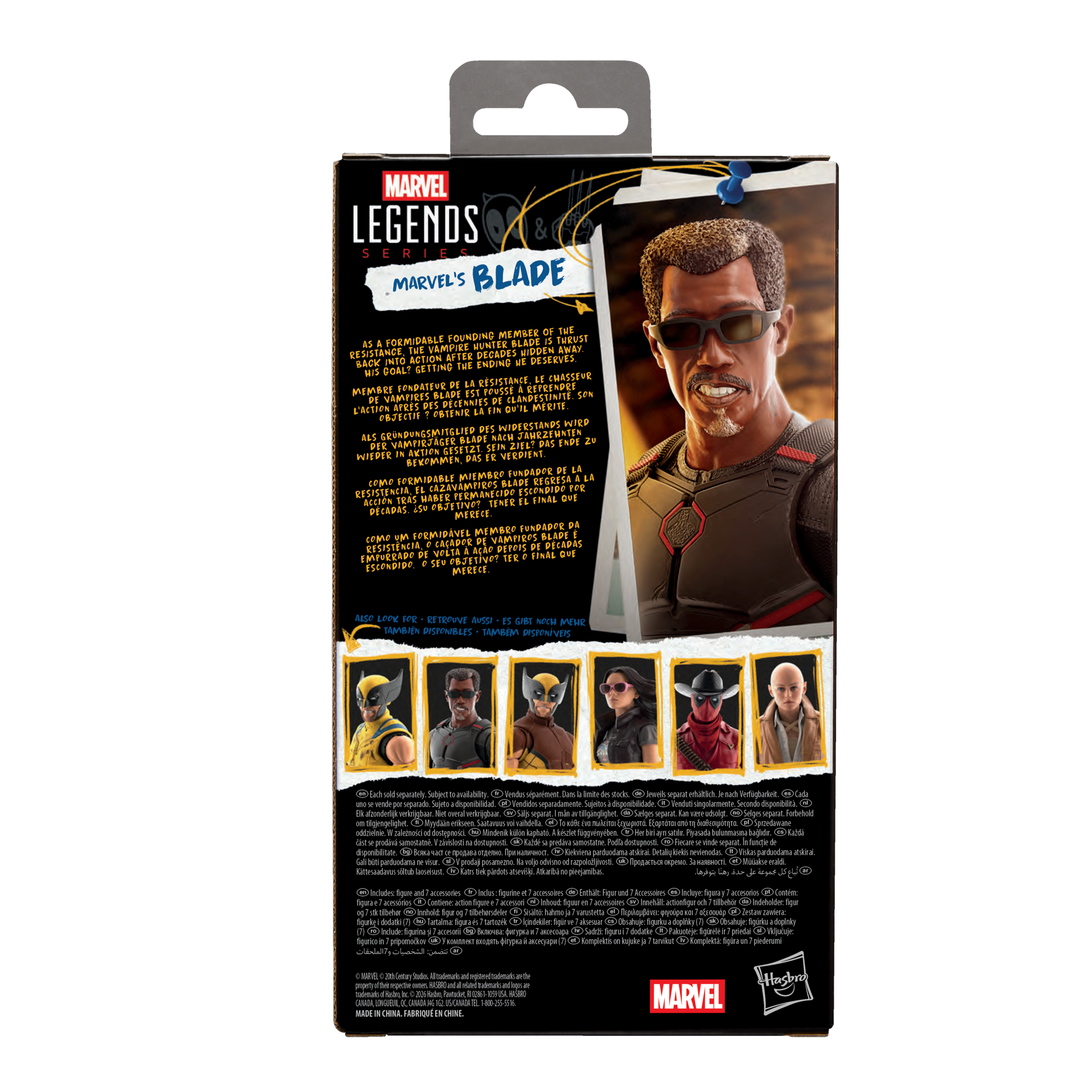 PRE-ORDER Marvel Legends (Deadpool & Wolverine) Blade