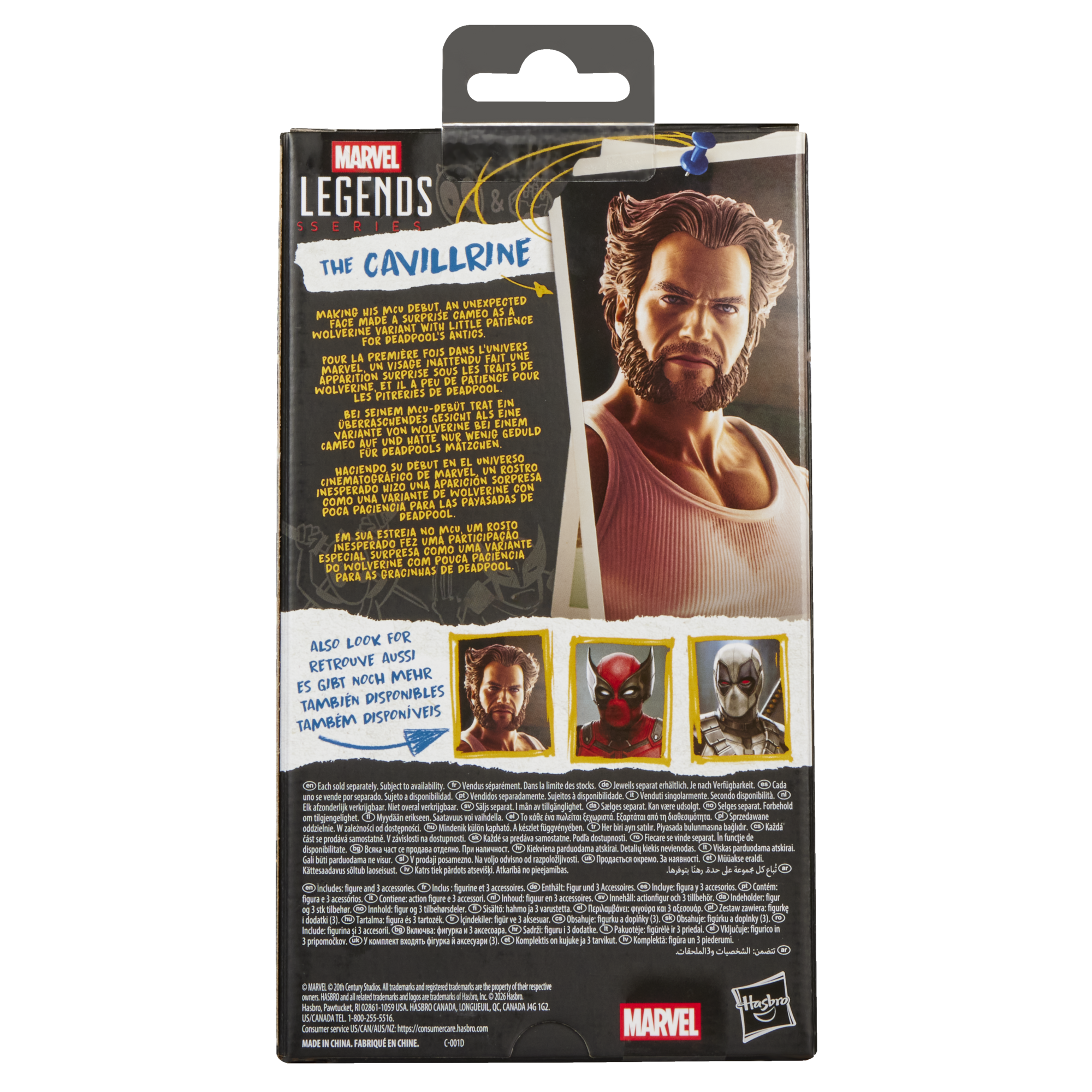 PRE-ORDER Marvel Legends (Deadpool & Wolverine) The Cavillrine