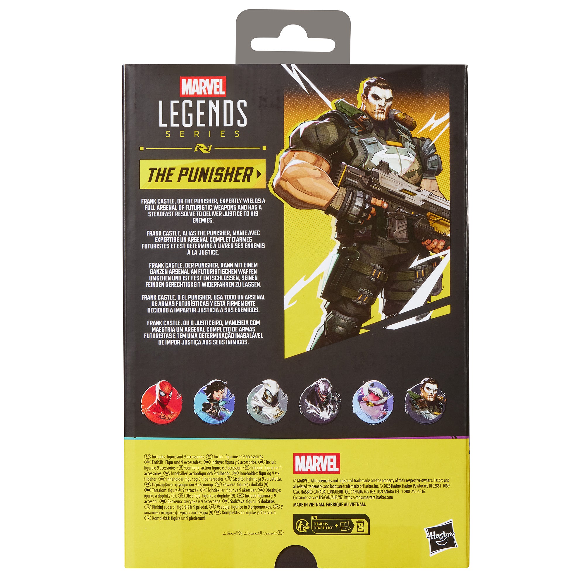PRE-ORDER Marvel Legends RIVALS Punisher