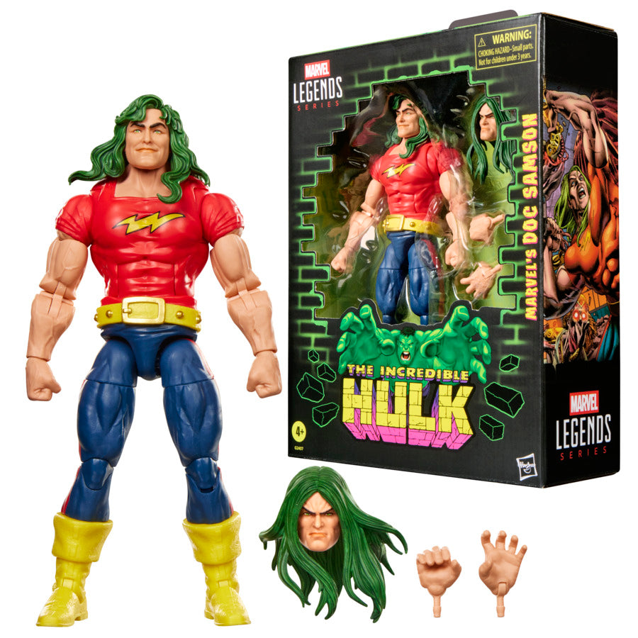PRE-ORDER Marvel Legends The Incredible Hulk Doc Samson