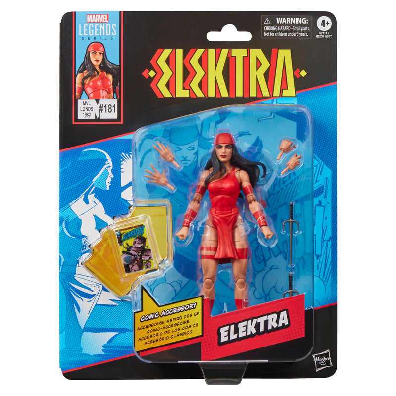 PRE-ORDER Marvel Legends Mini Comic Elektra