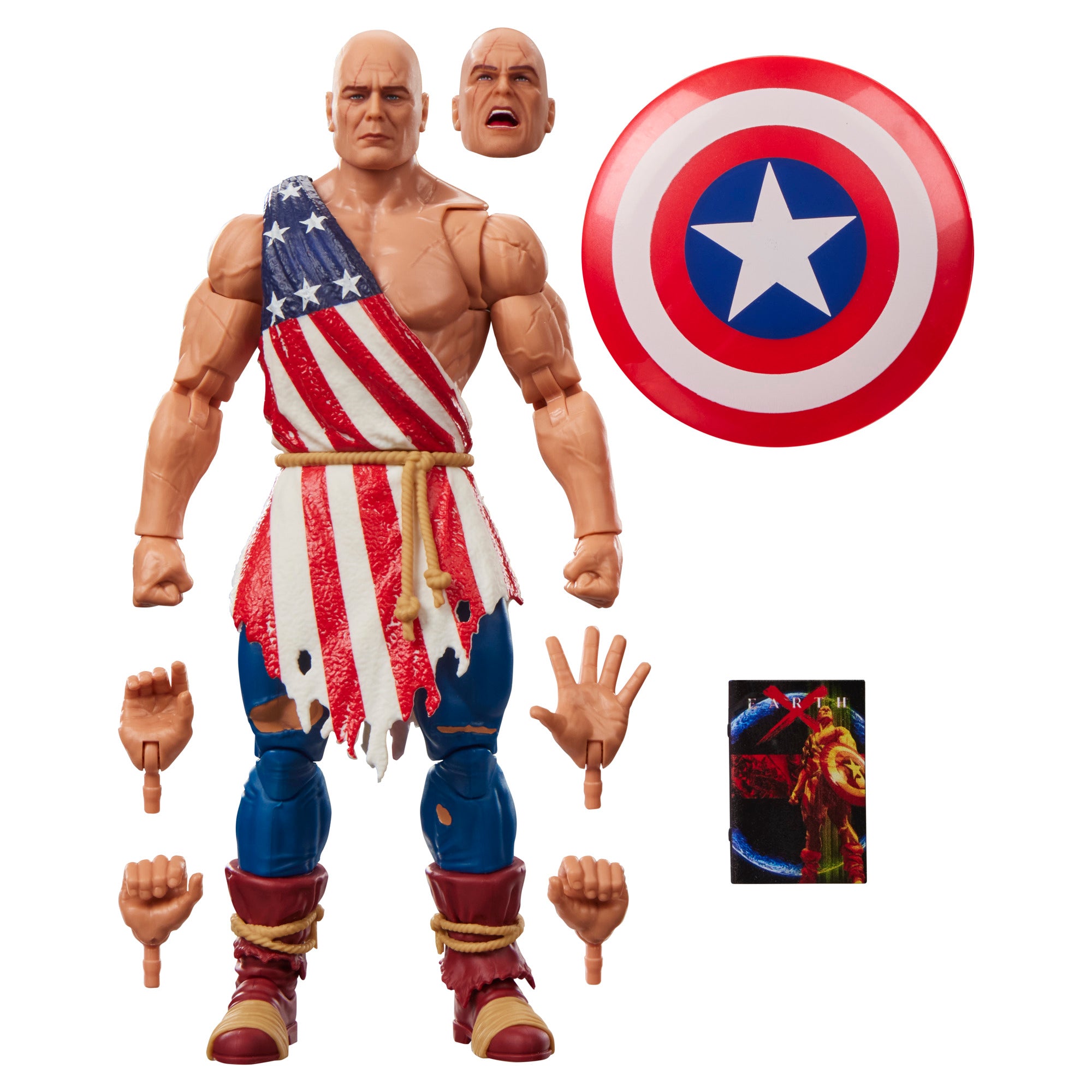 PRE-ORDER Marvel Legends Mini Comic Earth X Captain America