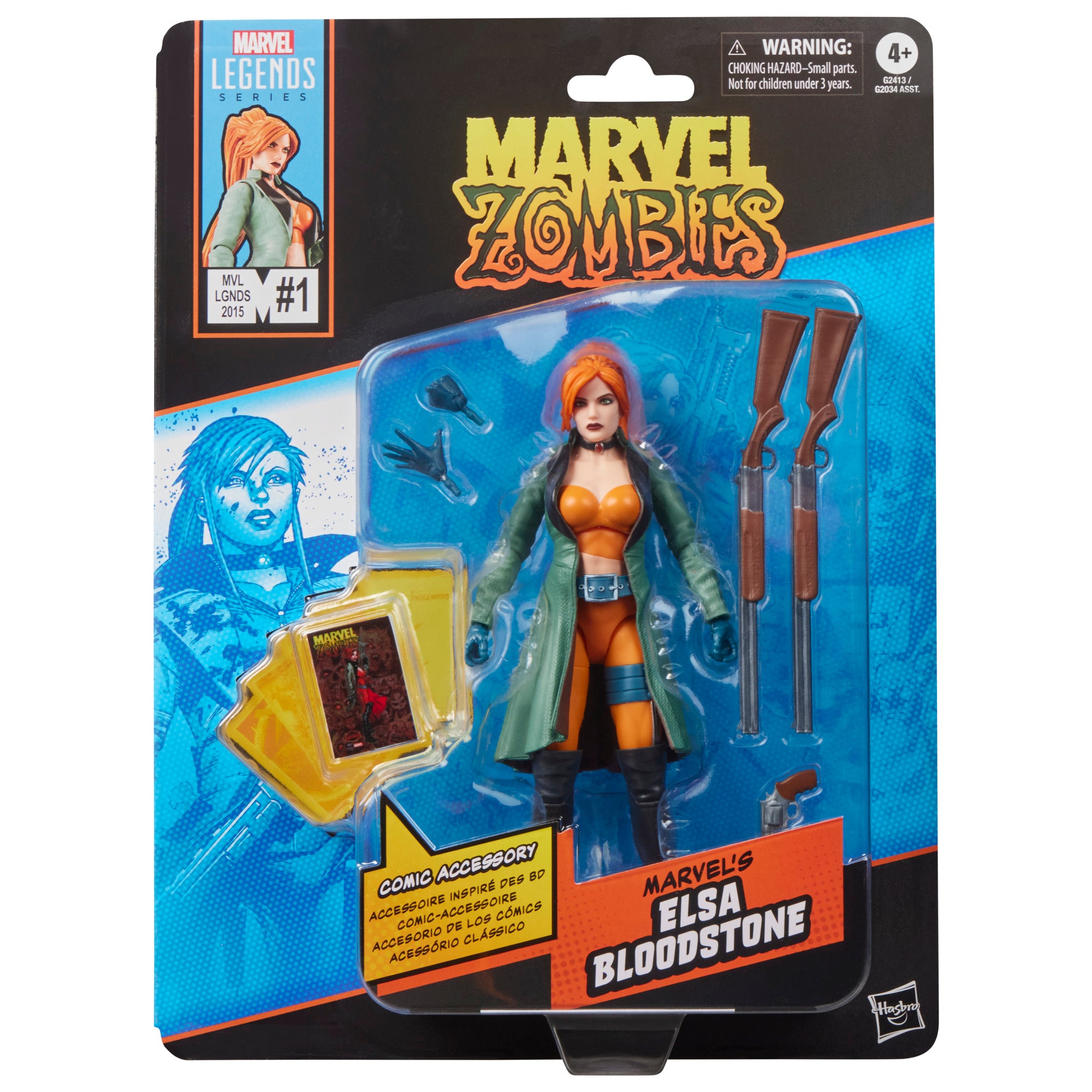 PRE-ORDER Marvel Legends Mini Comic Zombies Elsa Bloodstone