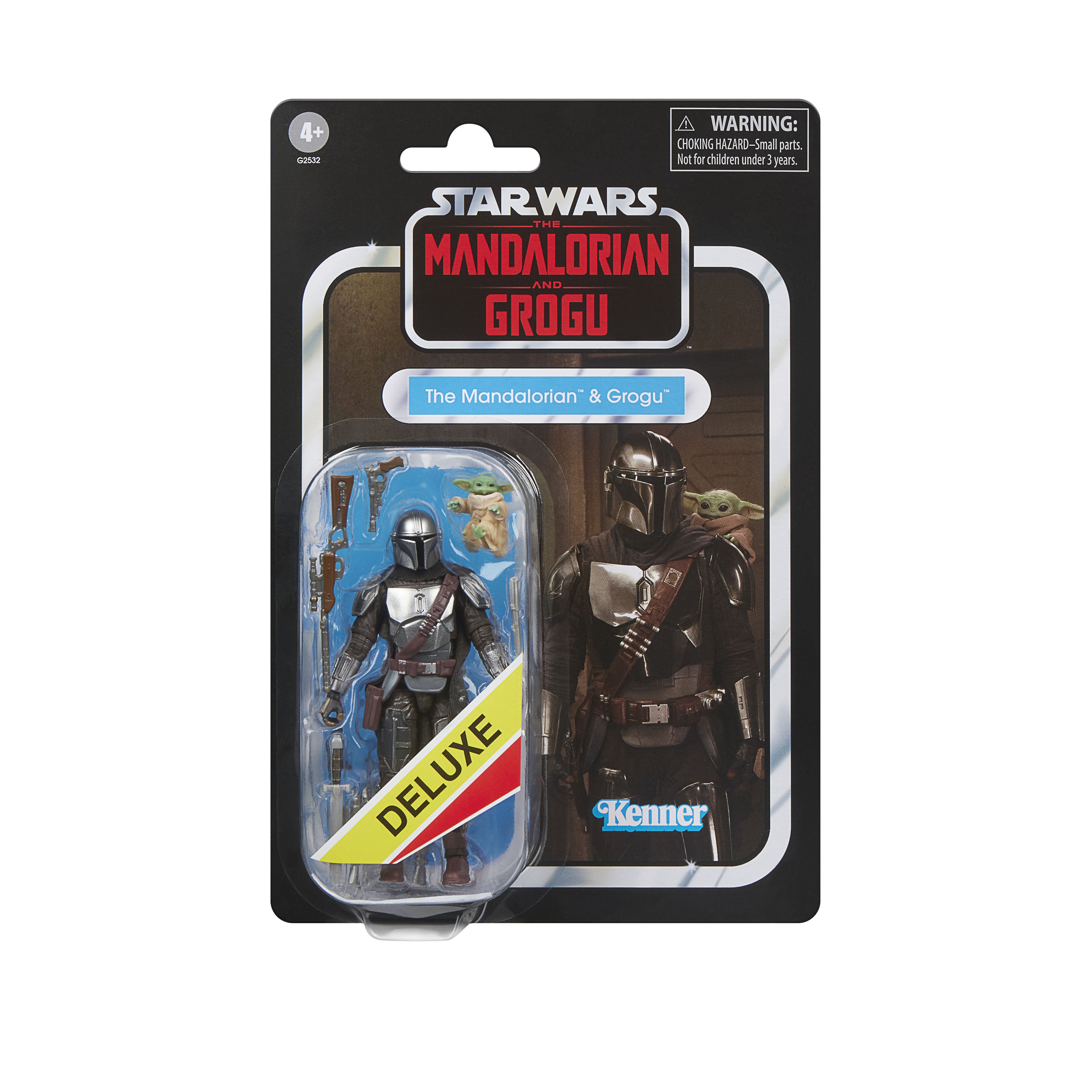 Star Wars Vintage Collection (The Mandalorian & Grogu) Deluxe Mandalorian & Grogu