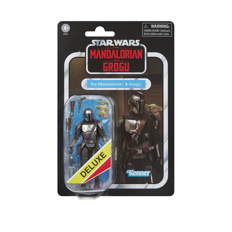 Star Wars Vintage Collection (The Mandalorian & Grogu) Deluxe Mandalorian & Grogu