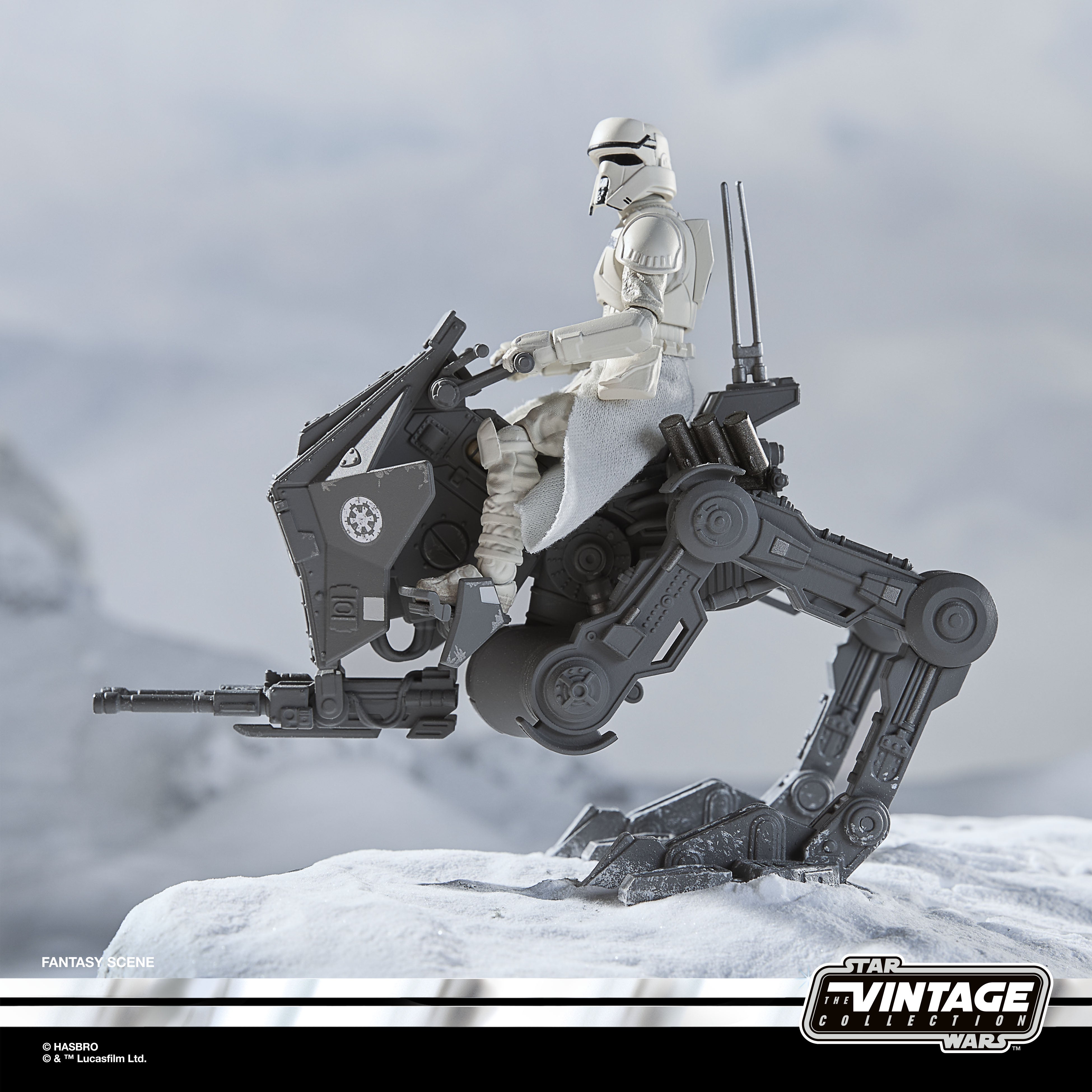 PRE-ORDER Star Wars Vintage Collection (The Mandalorian & Grogu) Imperial Remnant AT-RT & AT-RT Driver