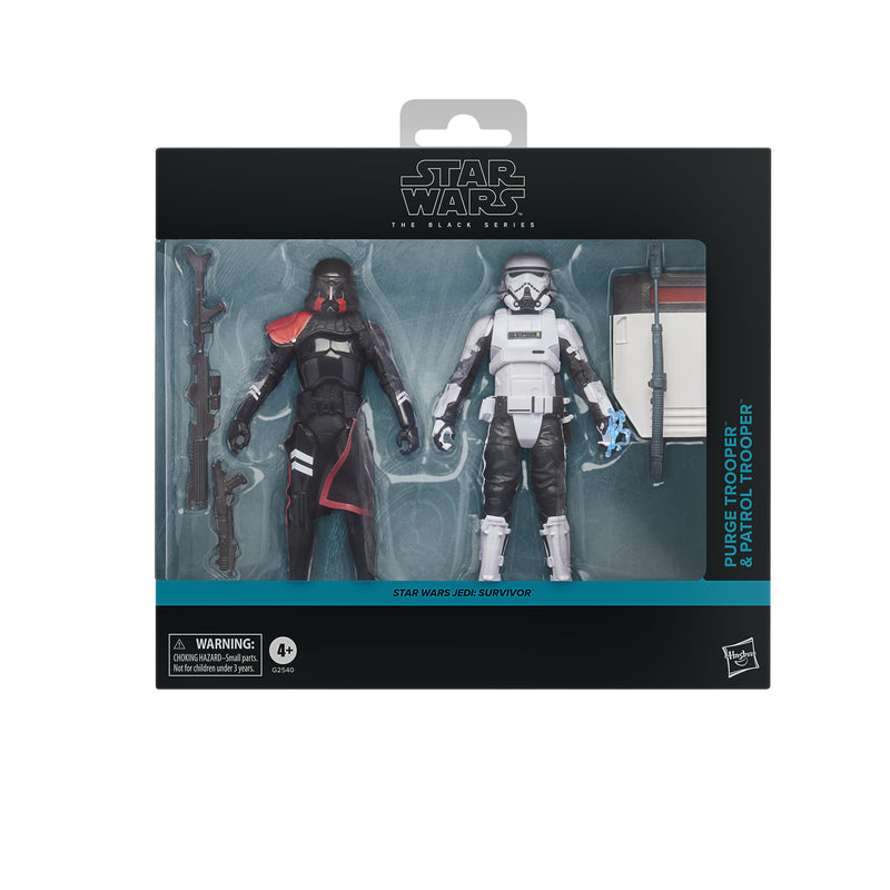 PRE-ORDER Star Wars Black Series (Jedi Survivor) Purge Trooper & Patrol Trooper