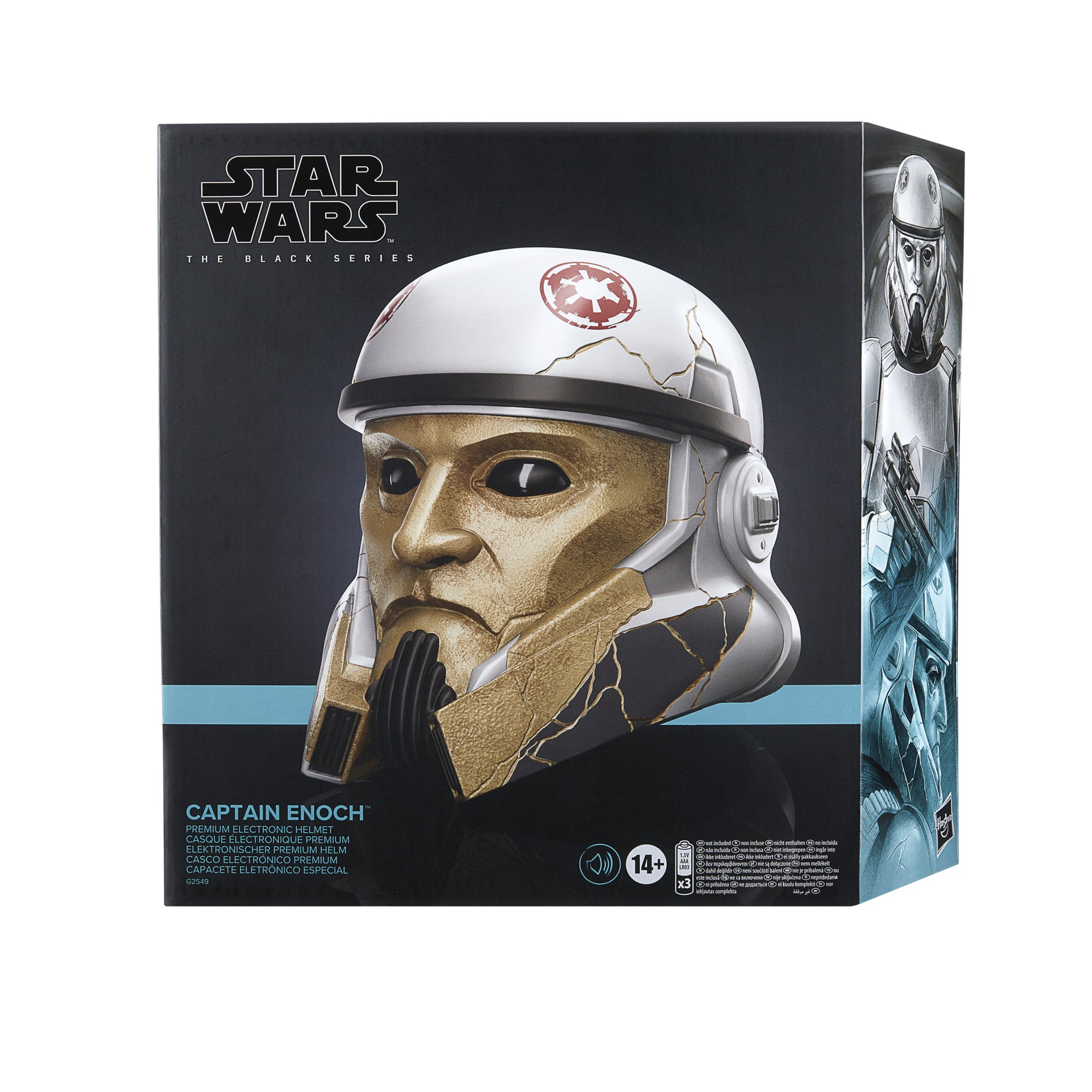 PRE-ORDER Star Wars Black Series Premium Role Play Helmet Captain Enoch