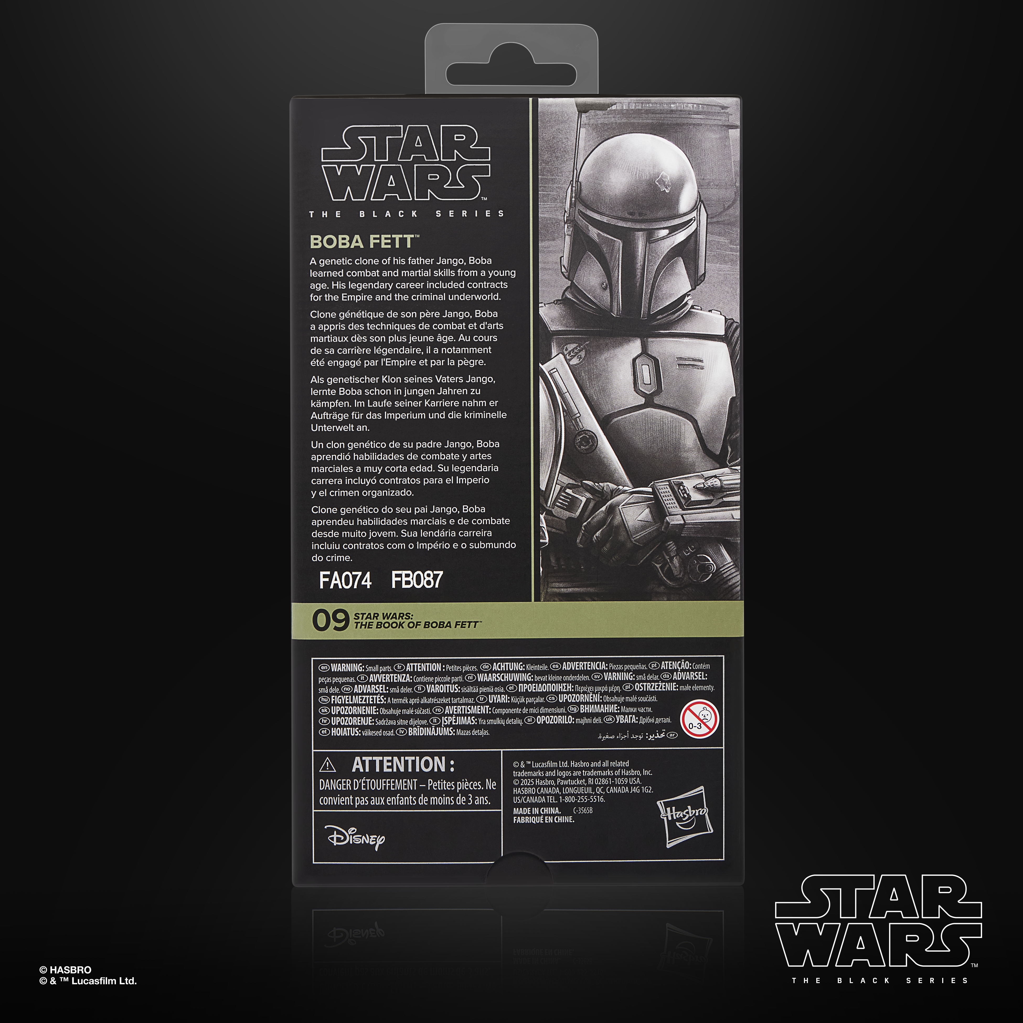 PRE-ORDER Star Wars Black Series (Book of Boba) Boba Fett