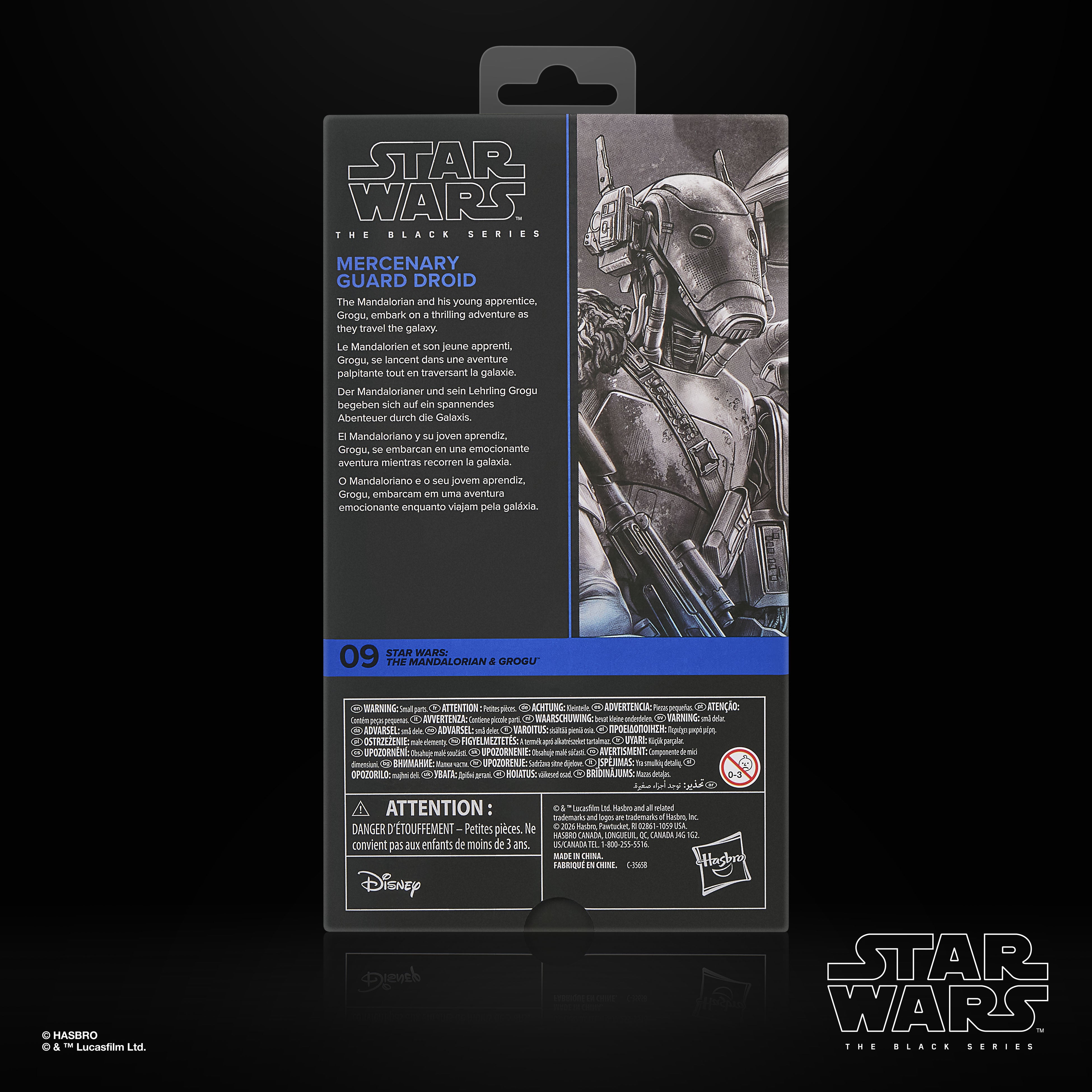 PRE-ORDER Star Wars Black Series (Mandalorian & Grogu) Battle Droid