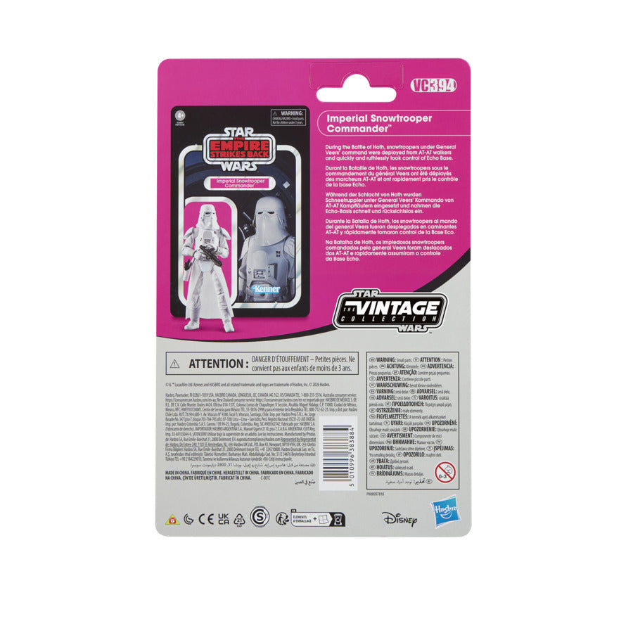 PRE-ORDER Star Wars Vintage Collection (Empire Strikes Back) Imperial Snowtrooper Commander