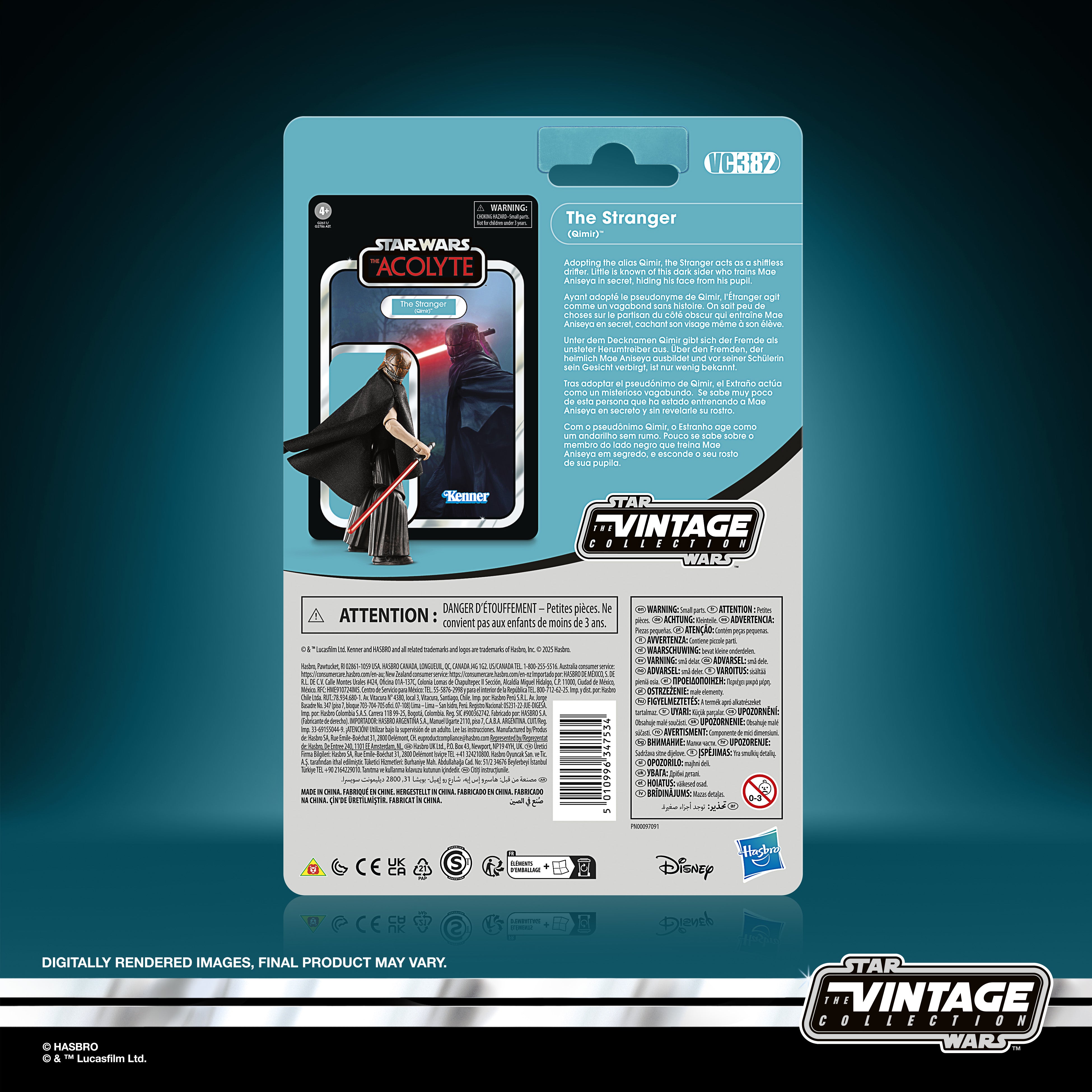 PRE-ORDER Star Wars Vintage Collection (Acolytes) The Stranger (Qimir)