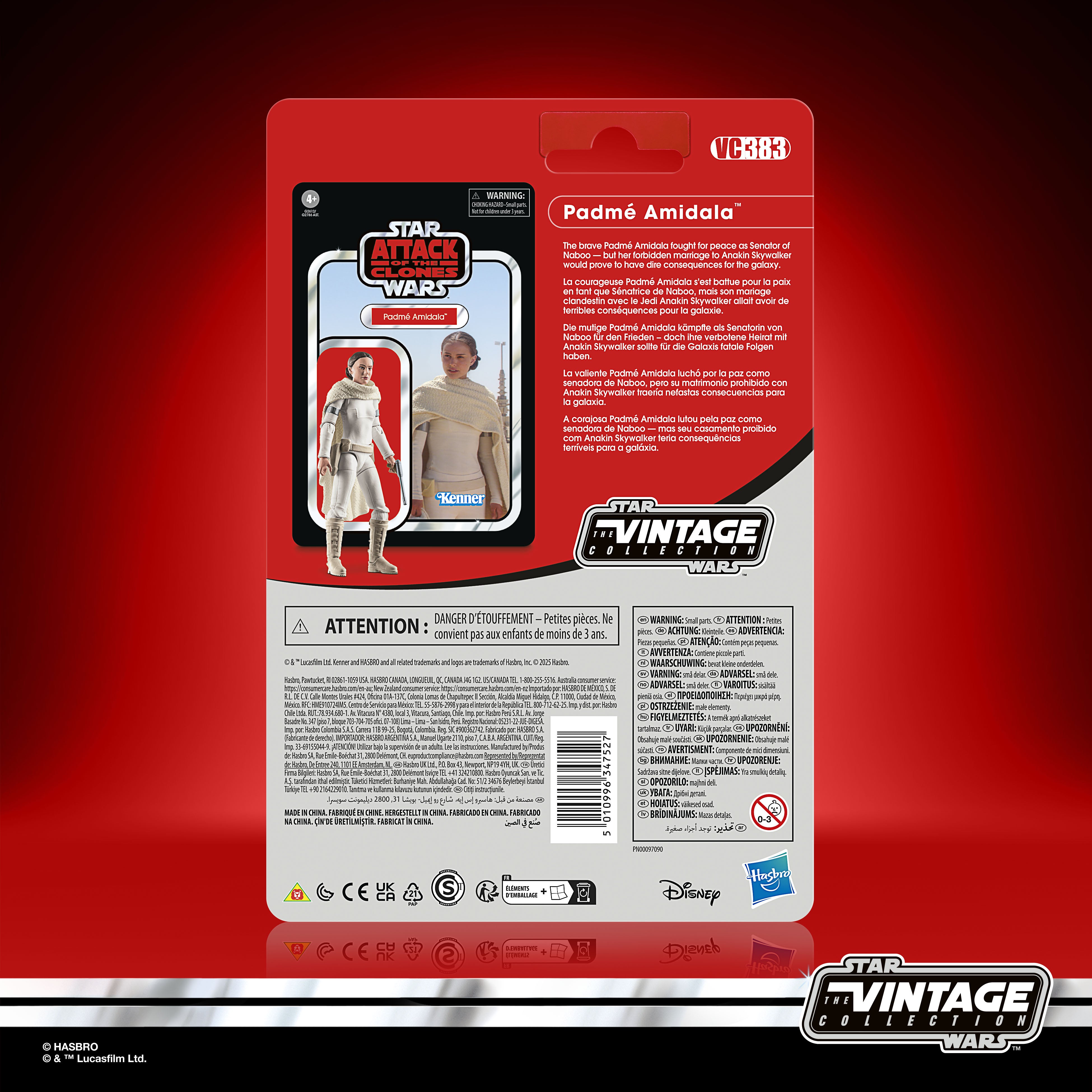 Star Wars Vintage Collection (Attack of the Clones) Padme Amidala IMPORT STOCK