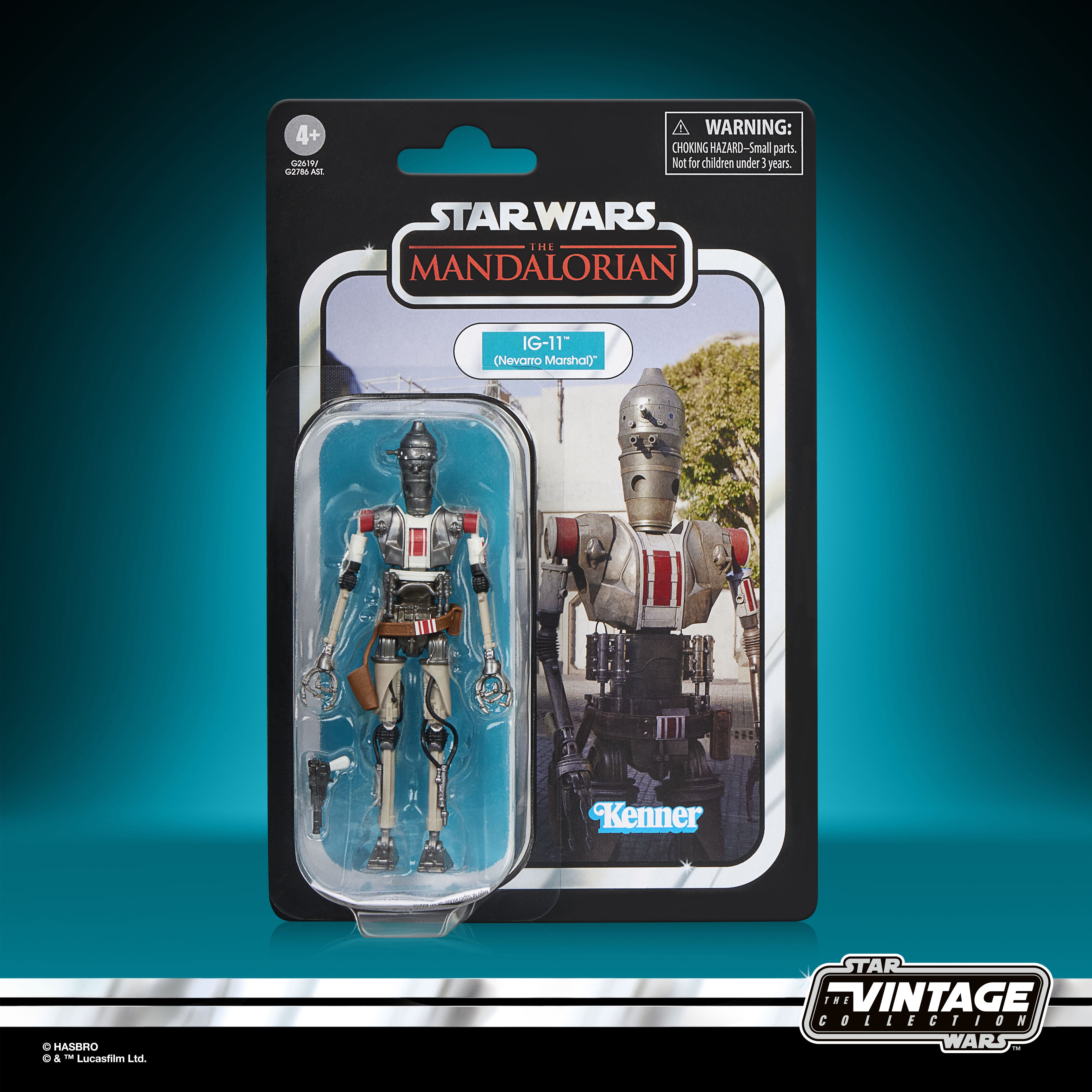 PRE-ORDER Star Wars Vintage Collection (The Mandalorian & Grogu) IG-11 Nevarro Marshal