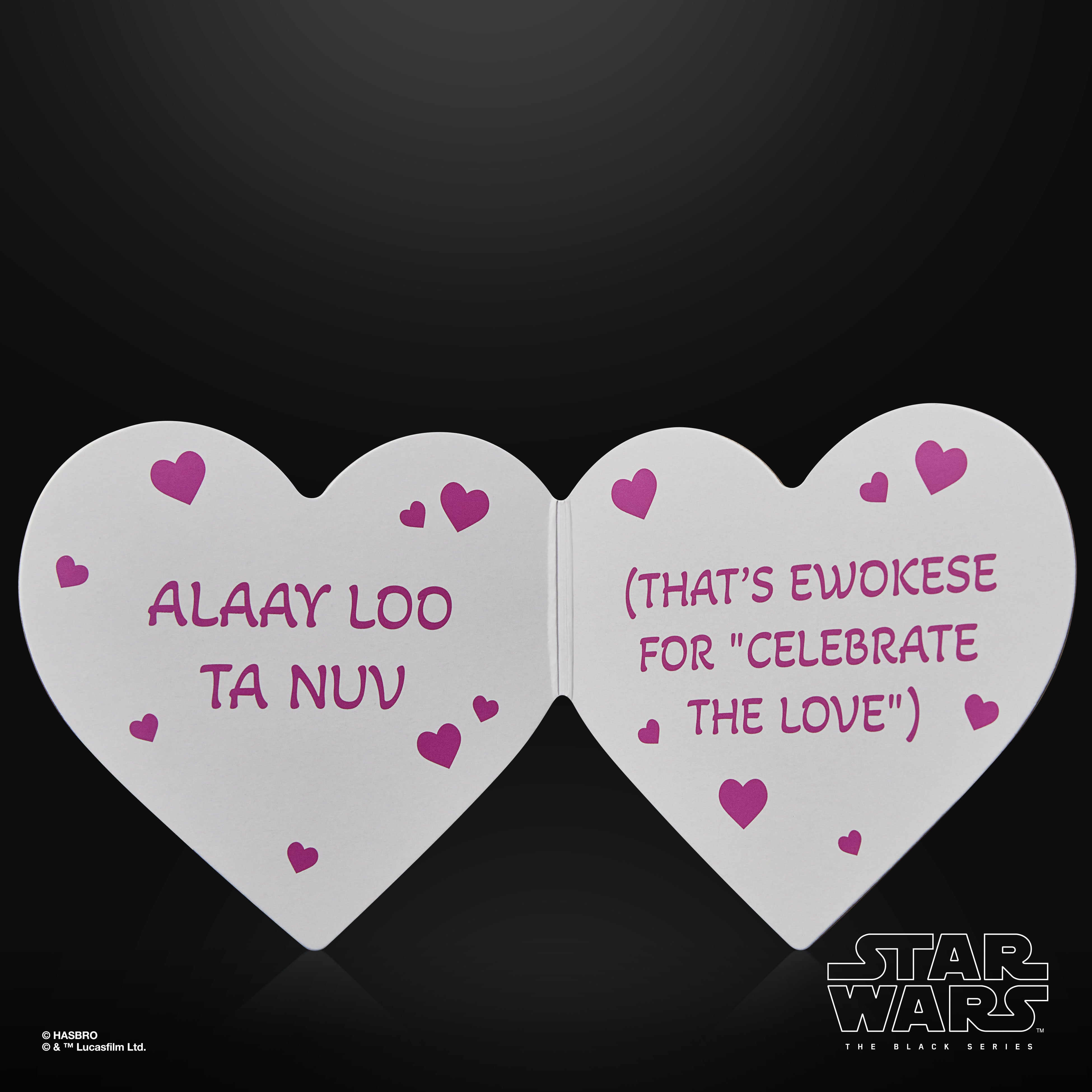PRE-ORDER Star Wars Black Series (Valentine's Day Edition) Ewok