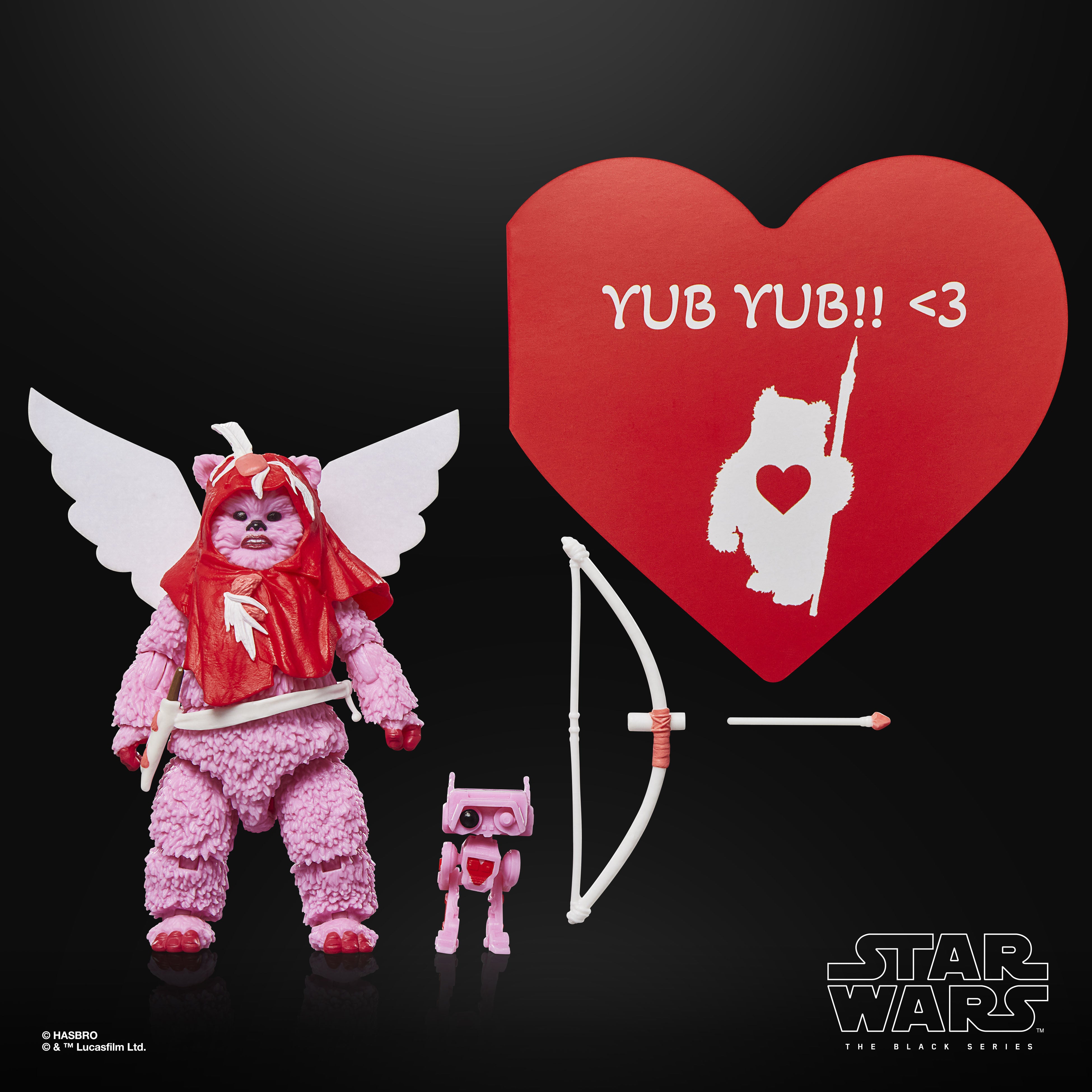 PRE-ORDER Star Wars Black Series (Valentine's Day Edition) Ewok