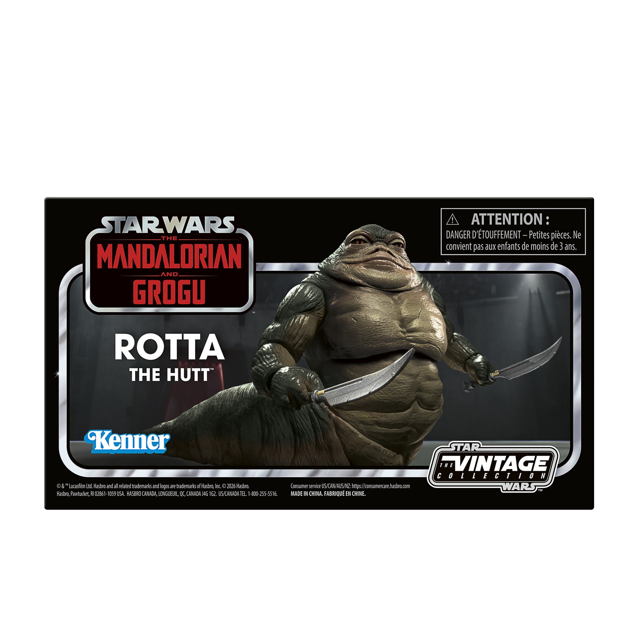 PRE-ORDER Star Wars Vintage Collection (Mandalorian & Grogu) Rotta The Hutt